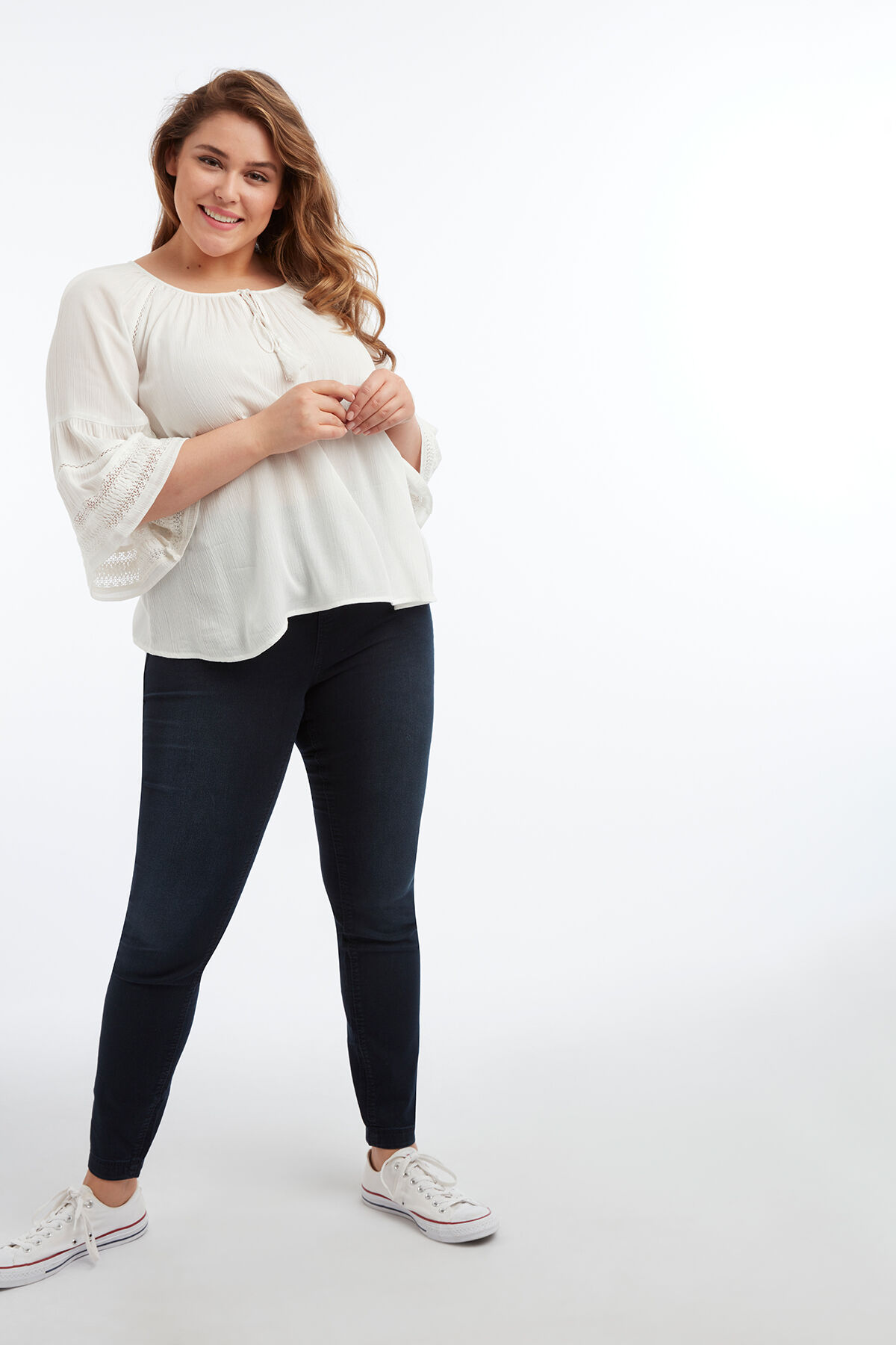 Bluse mit Bell-Sleeves image number 3