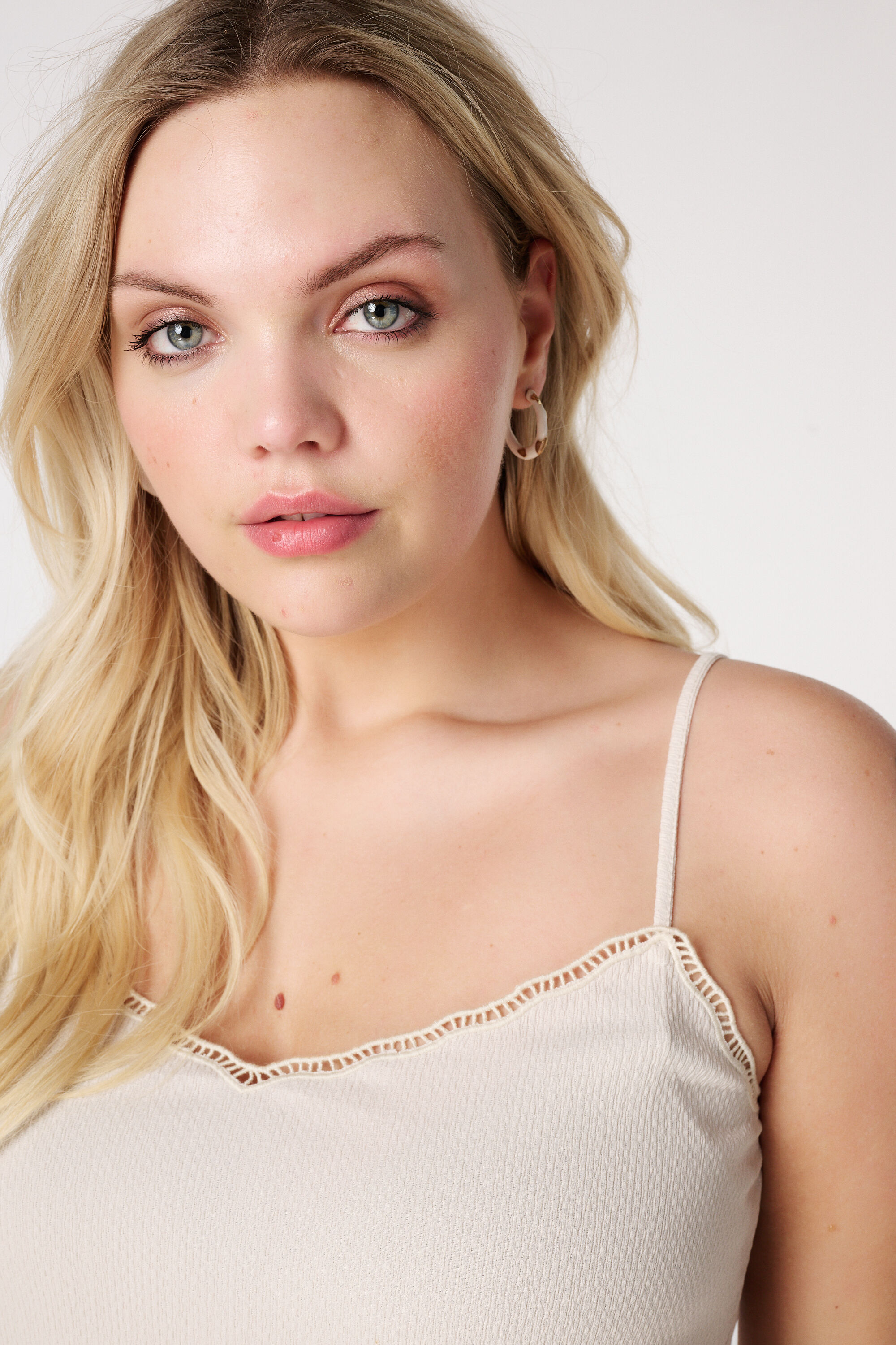 Texturiertes &auml;rmelloses Top image number 4