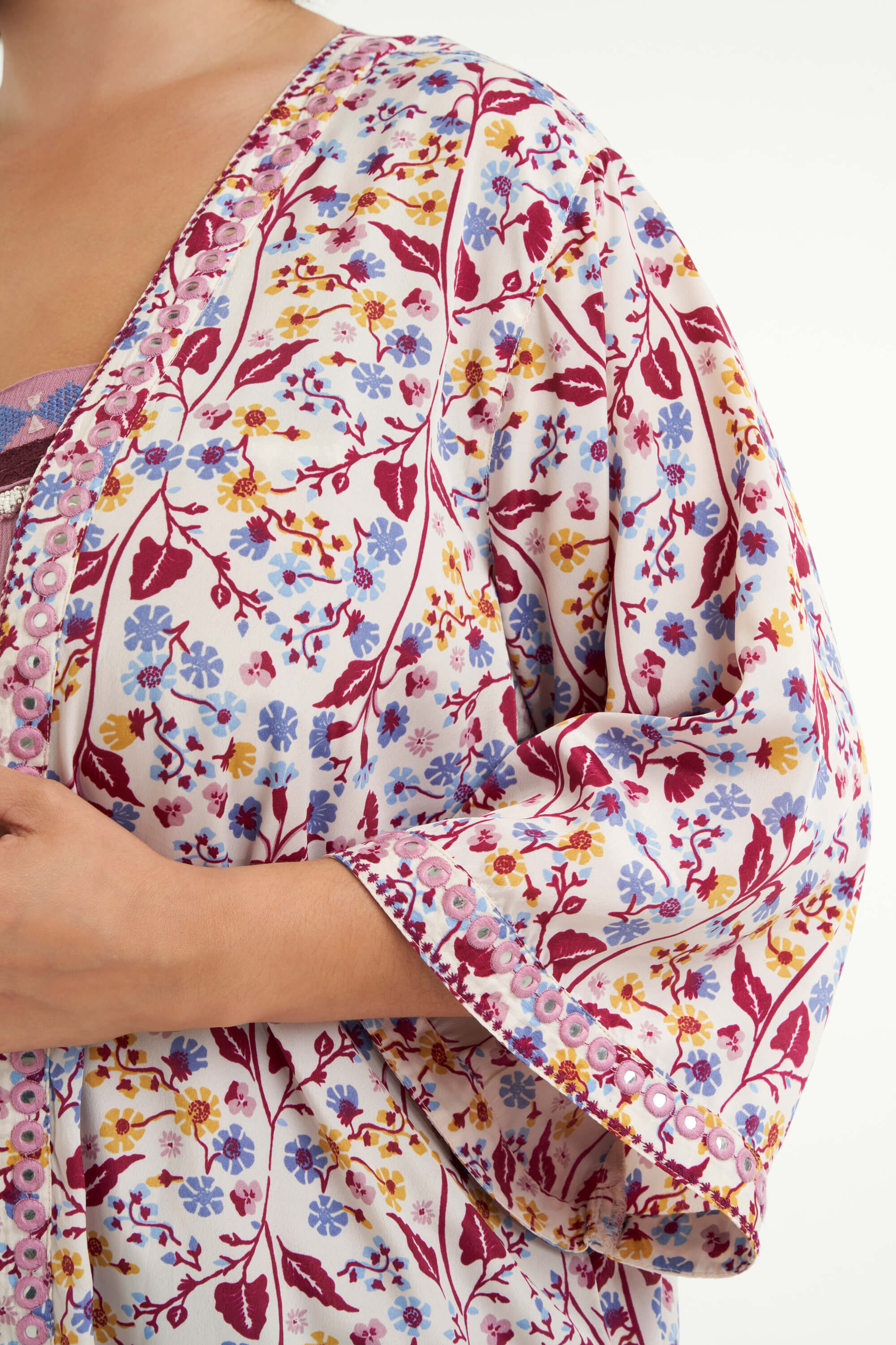 Kimono mit Blumen-Print  image number 6