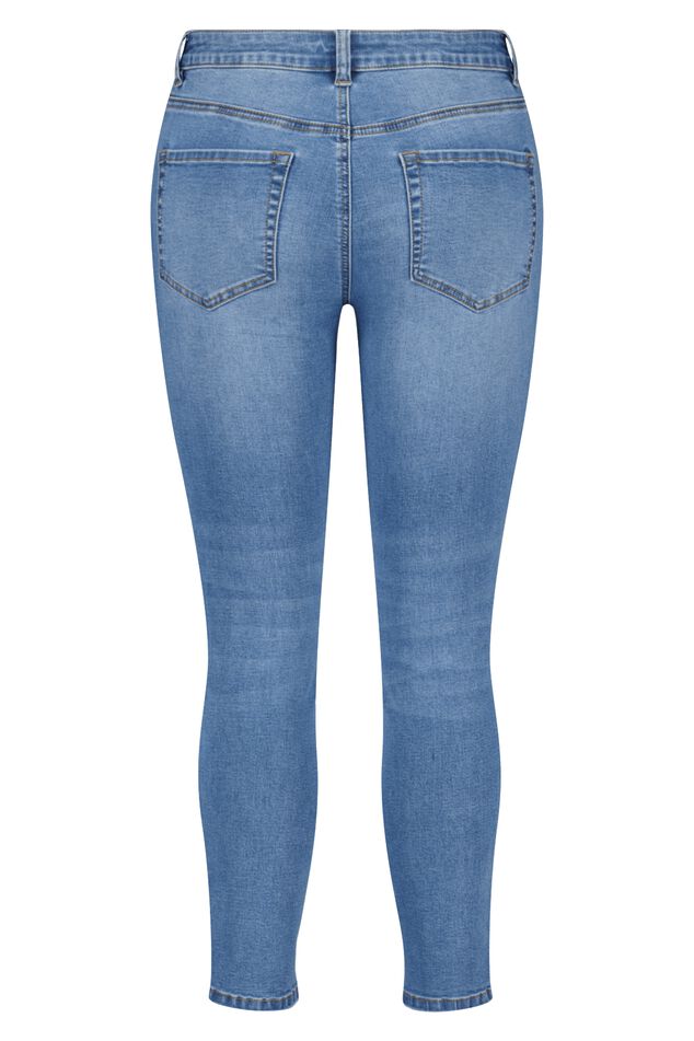 Skinny-Jeans mit Schlitzdetails  image number 3