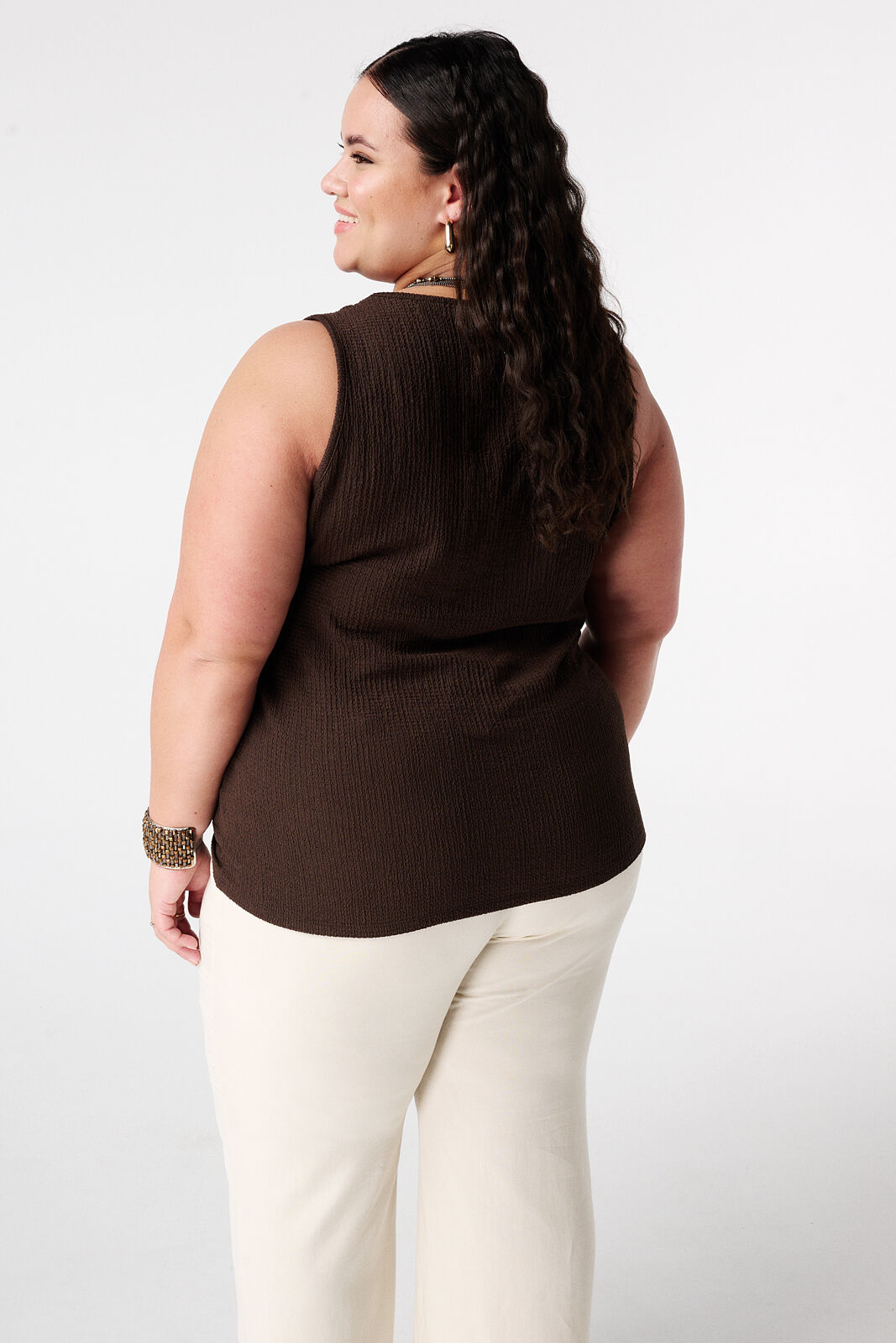 &Auml;rmelloses Top mit Struktur image number 1