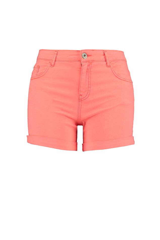 Twill-Shorts in Neon-Pink image number 1