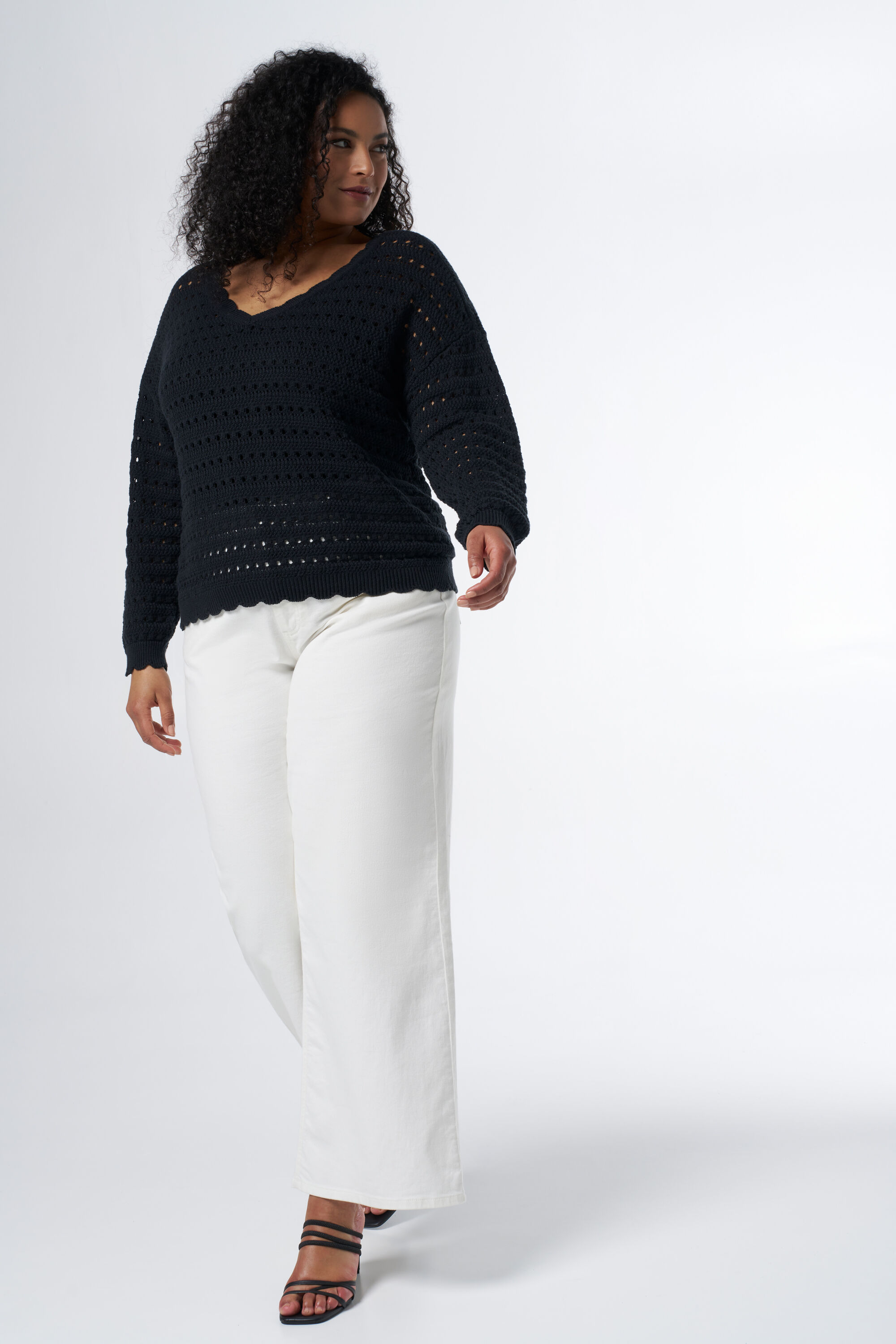 Grobstrick-Pullover  image number 5