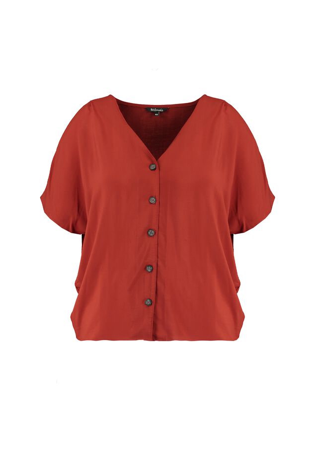 Bluse im Boxy-Design image number 1