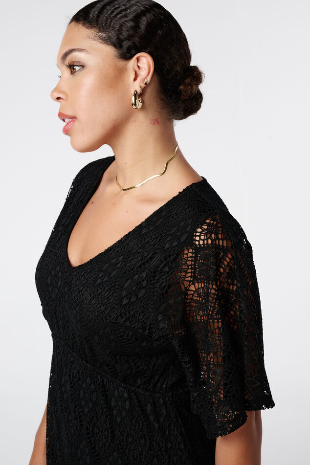 Spitzenkleid mit Stretch image number 4