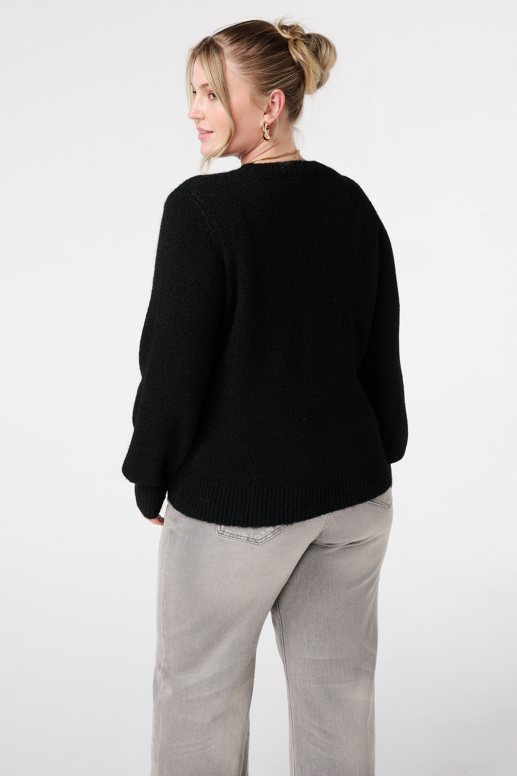 Feinstrick-Cardigan mit Knopfverschluss image number 3