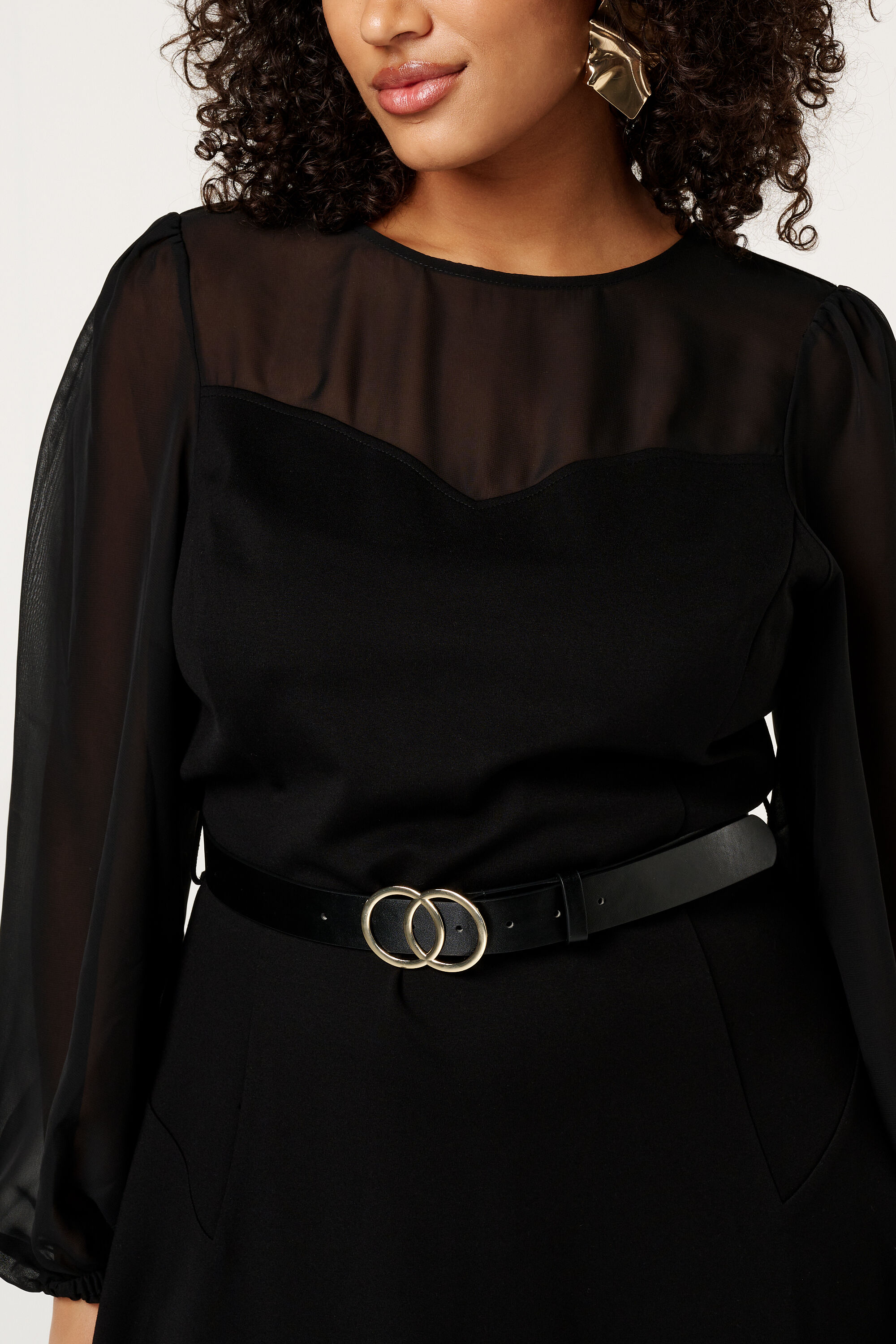 Kleid mit dazu passendem G&uuml;rtel  image number 4