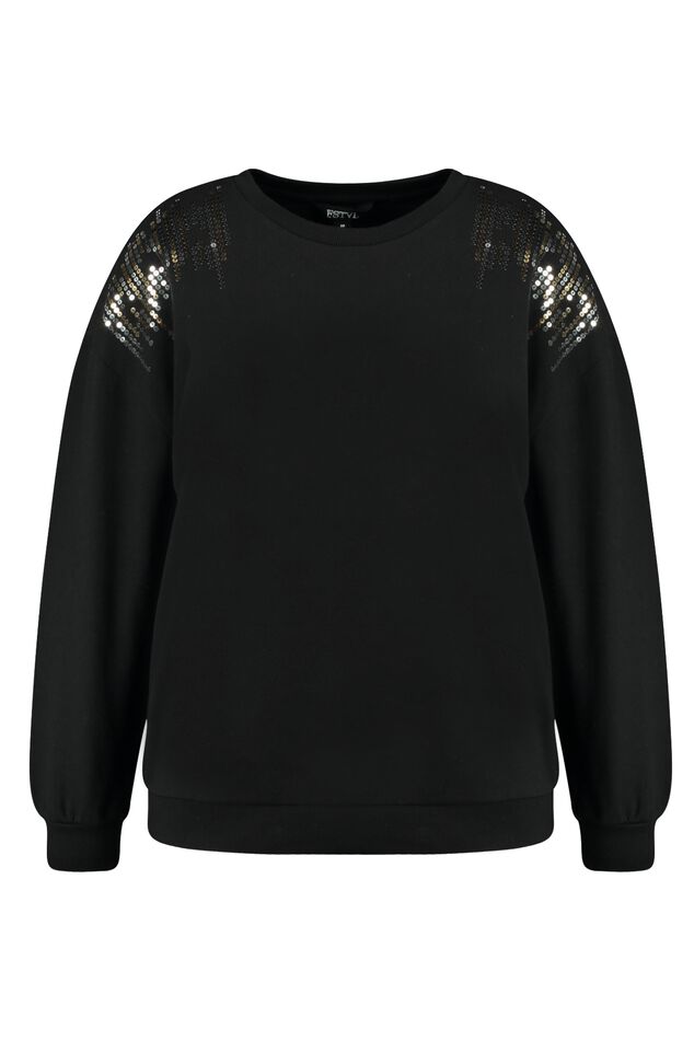 Pullover mit Pailletten image number 1