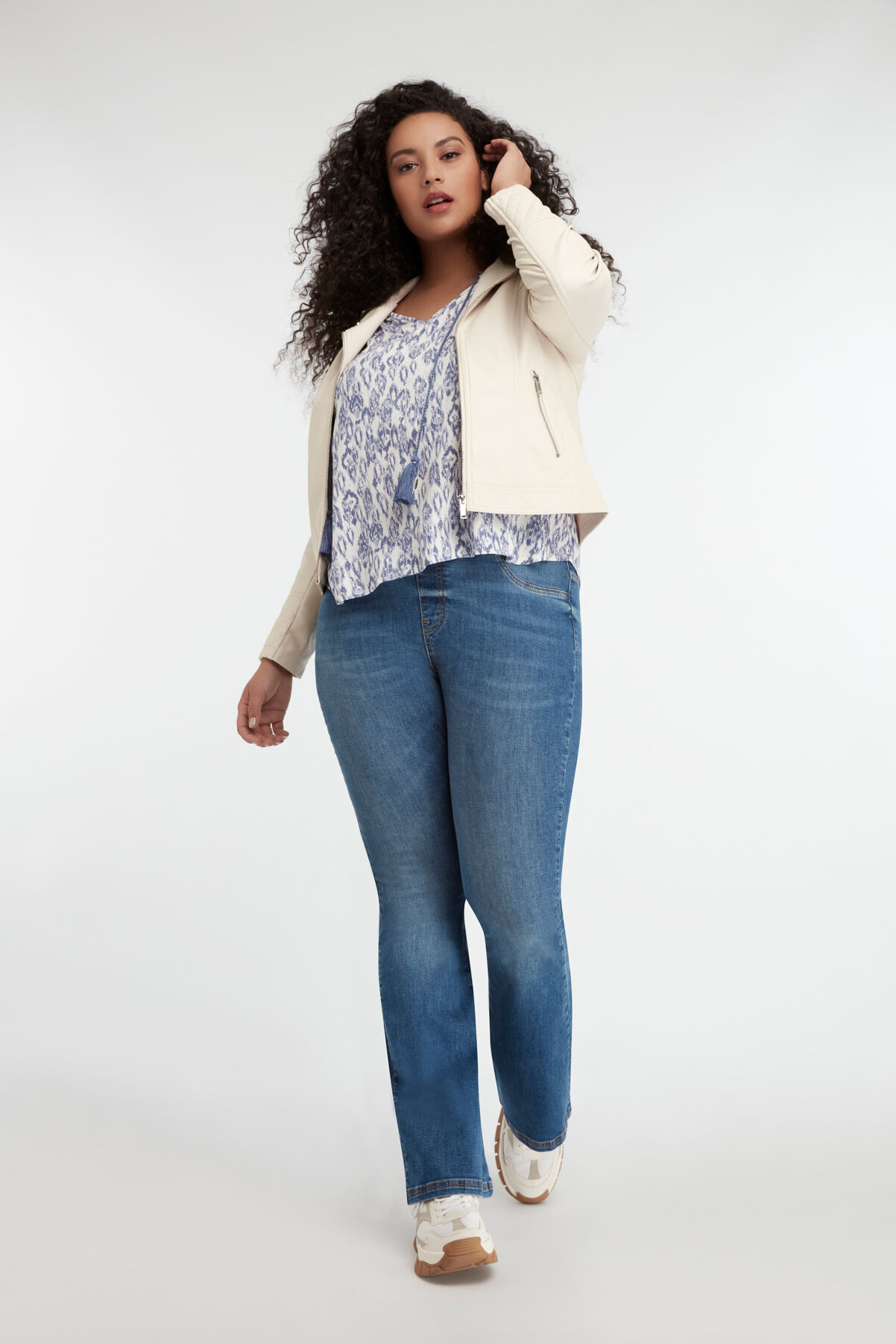 PU-Kunstlederjacke image number 3