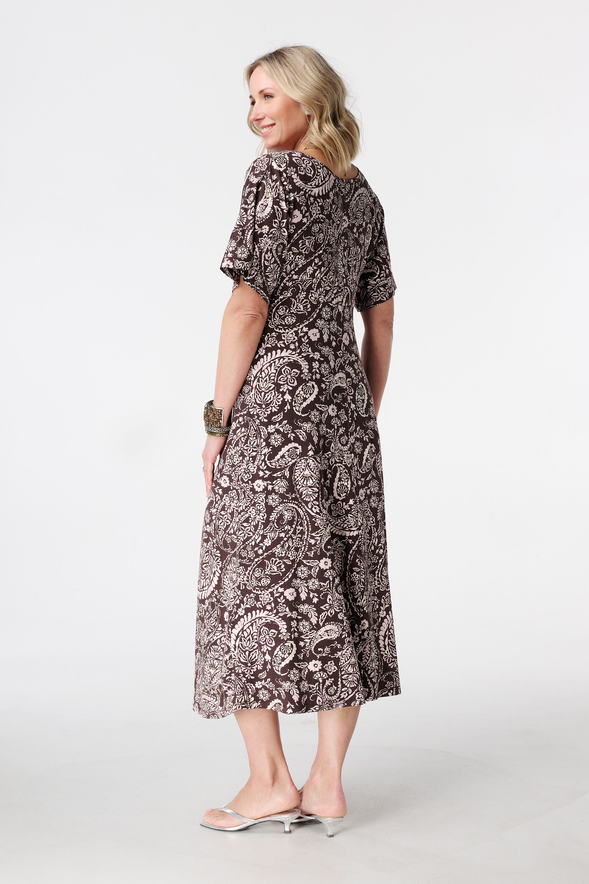 Maxikleid mit Print image number 3