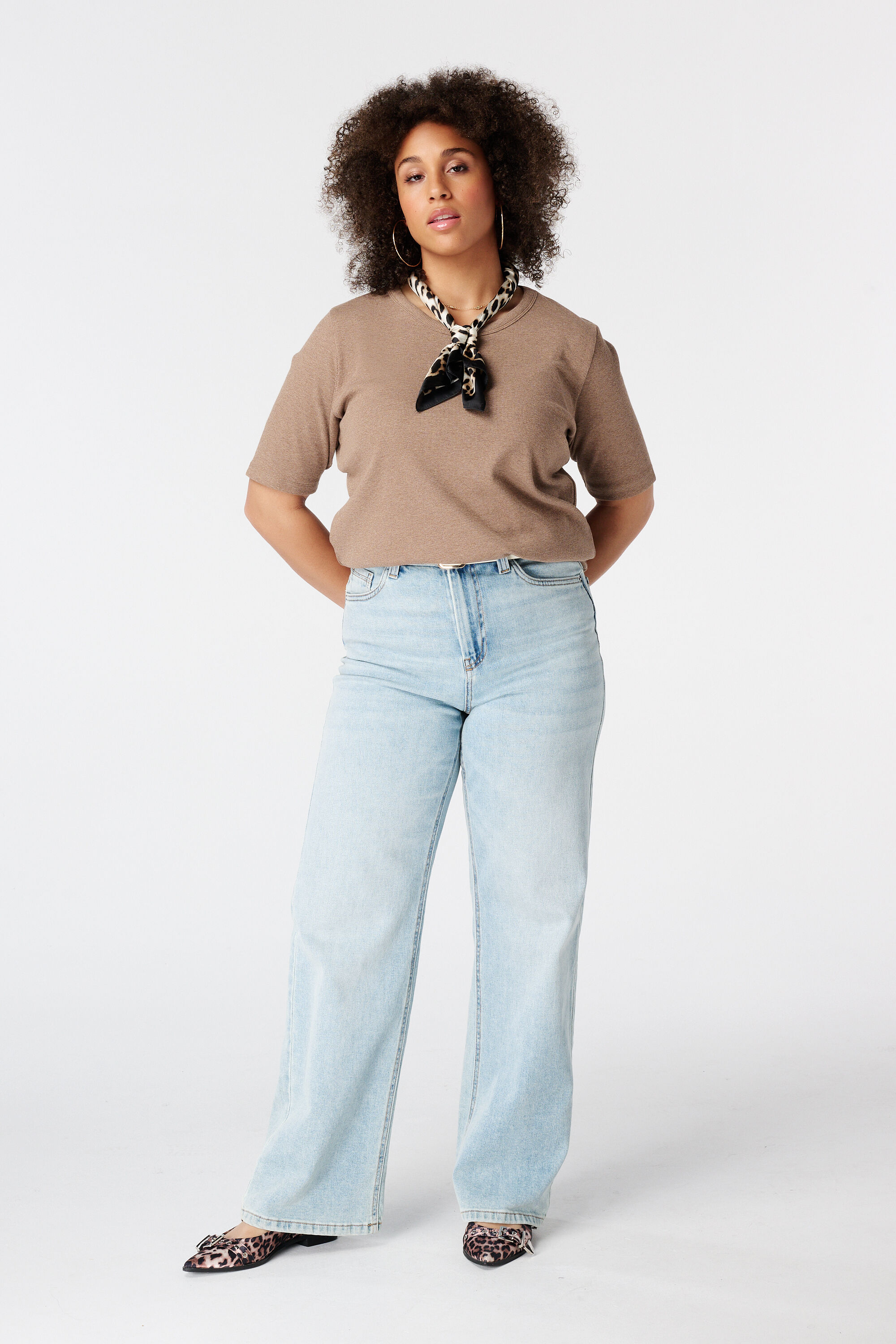 Basic Top aus Rippstoff image number 5