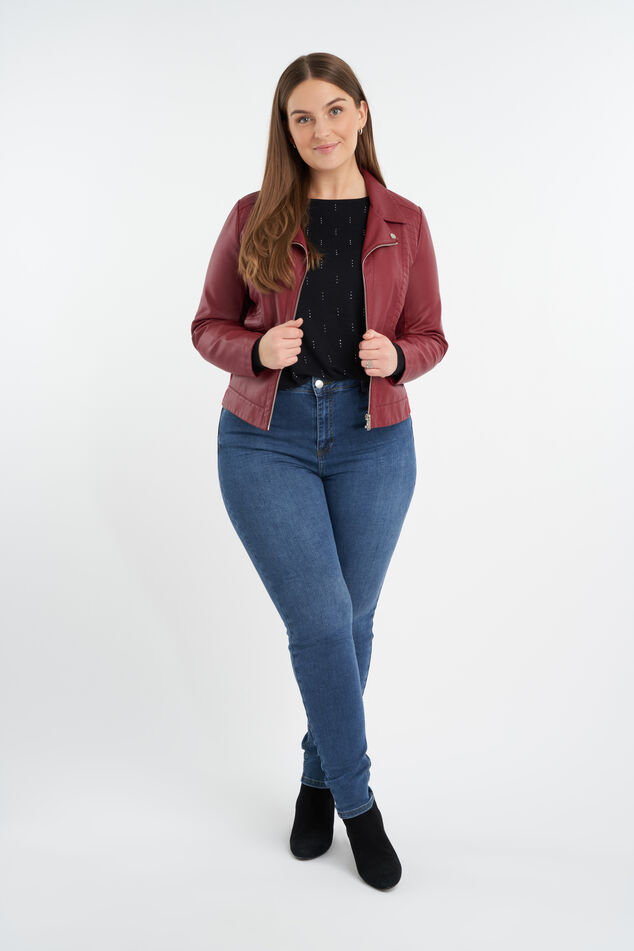 PU-Kunstlederjacke image number 5