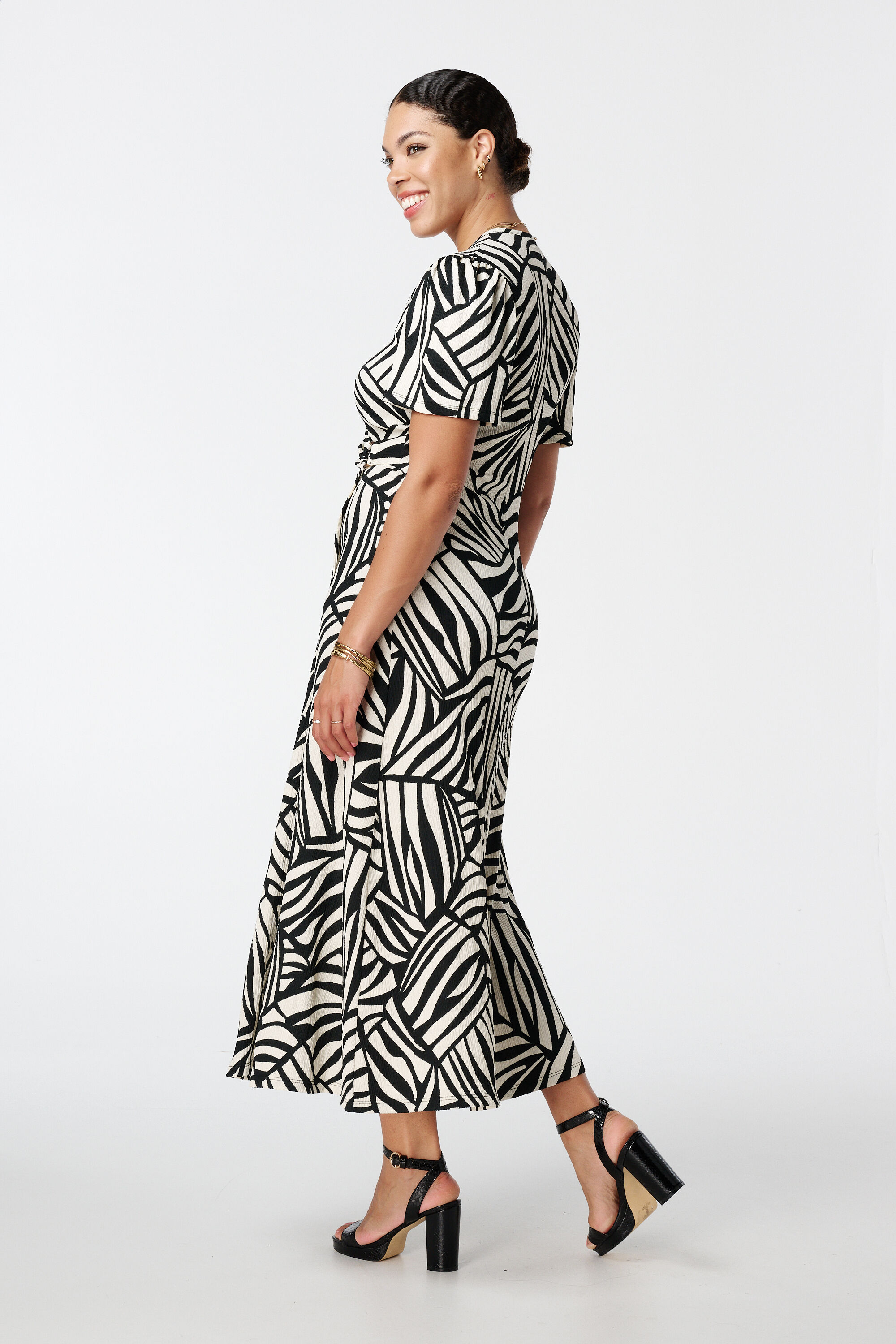 Wickelkleid mit Print image number 3