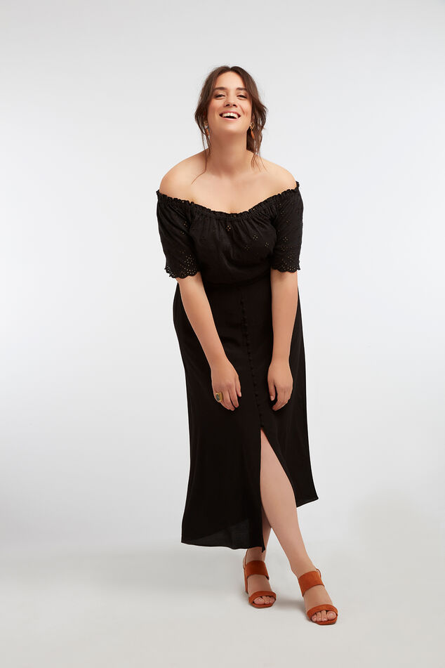 Maxi-Rock im Button-Down-Style image number 3