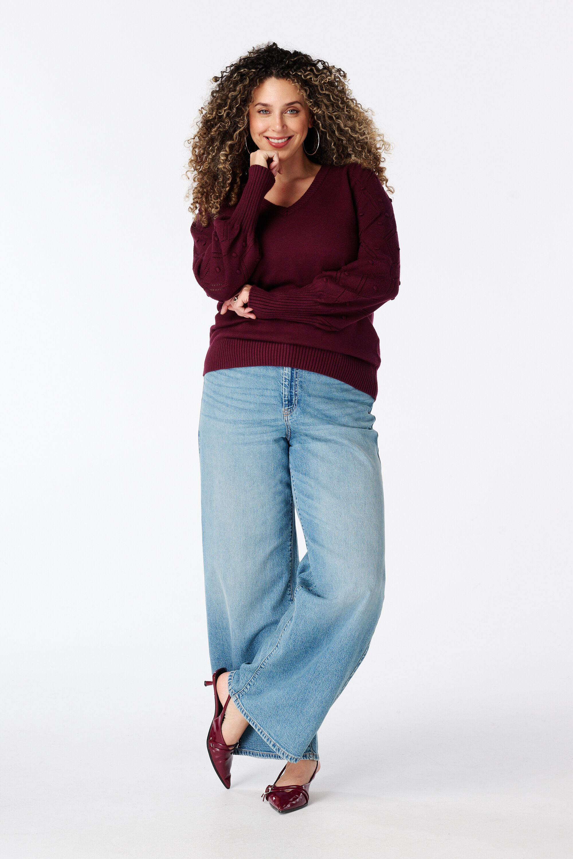 Pullover mit V-Ausschnitt image number 5