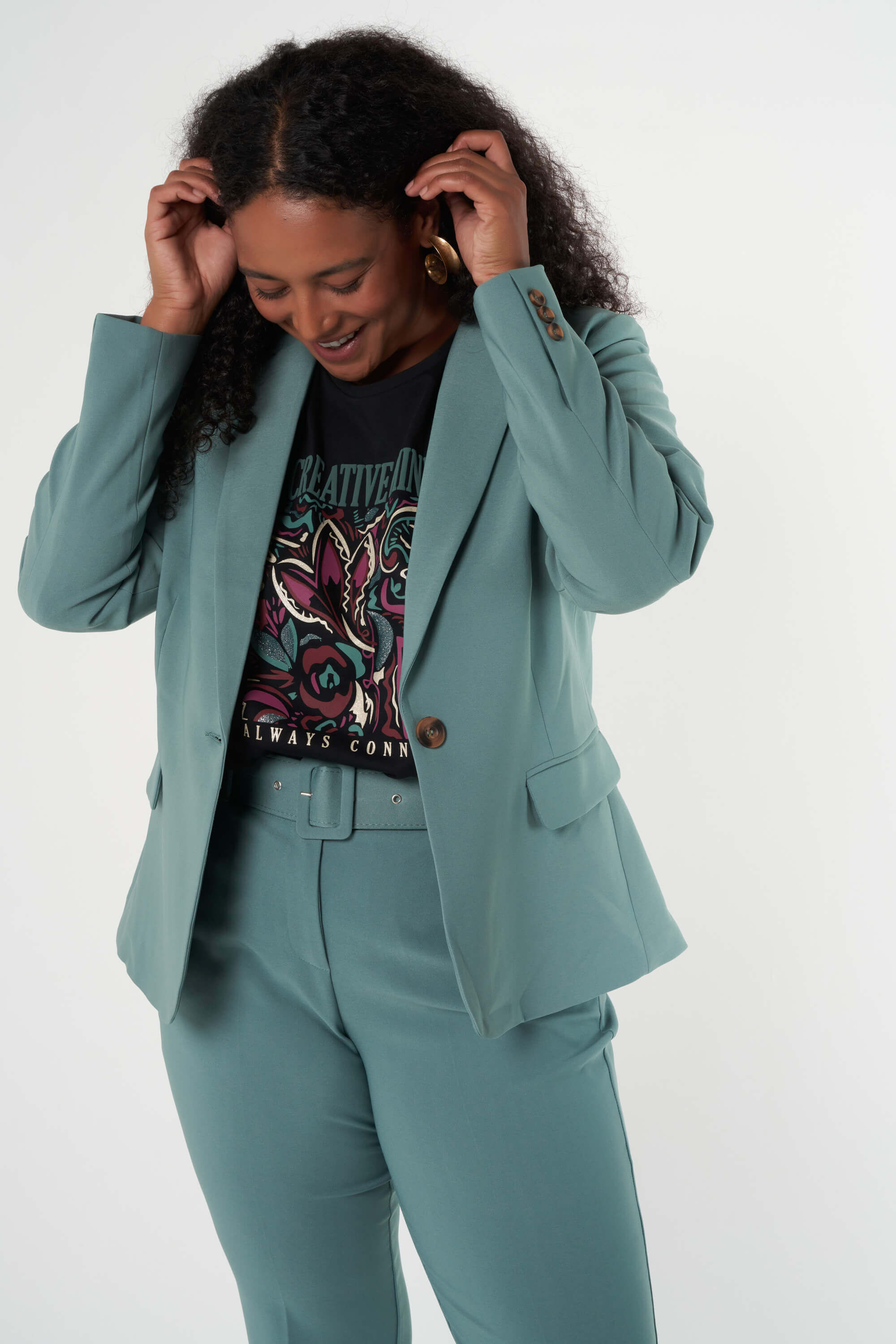 Blazer mit Knopfverschluss image number 5