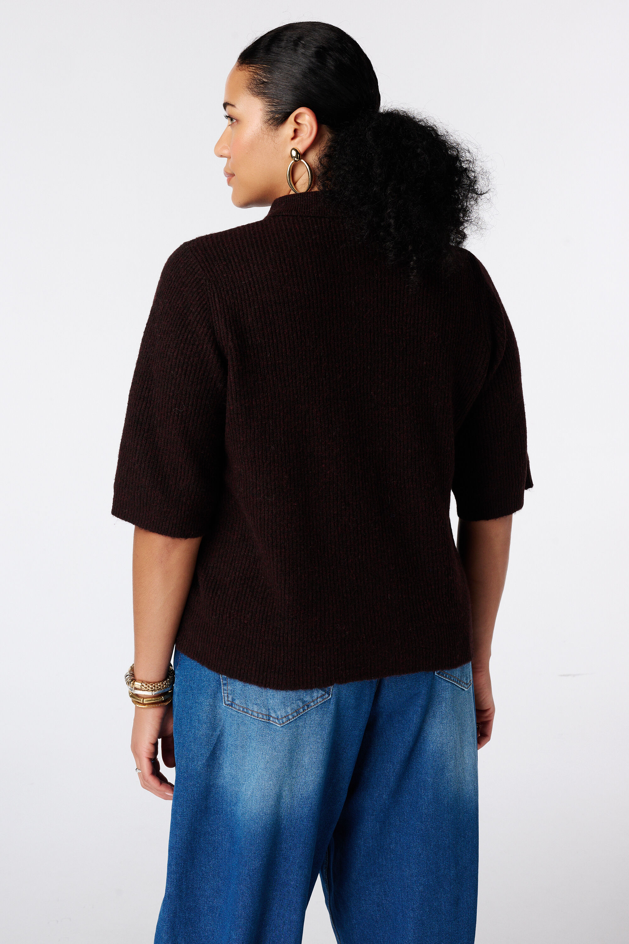 Pullover mit Kragen image number 1