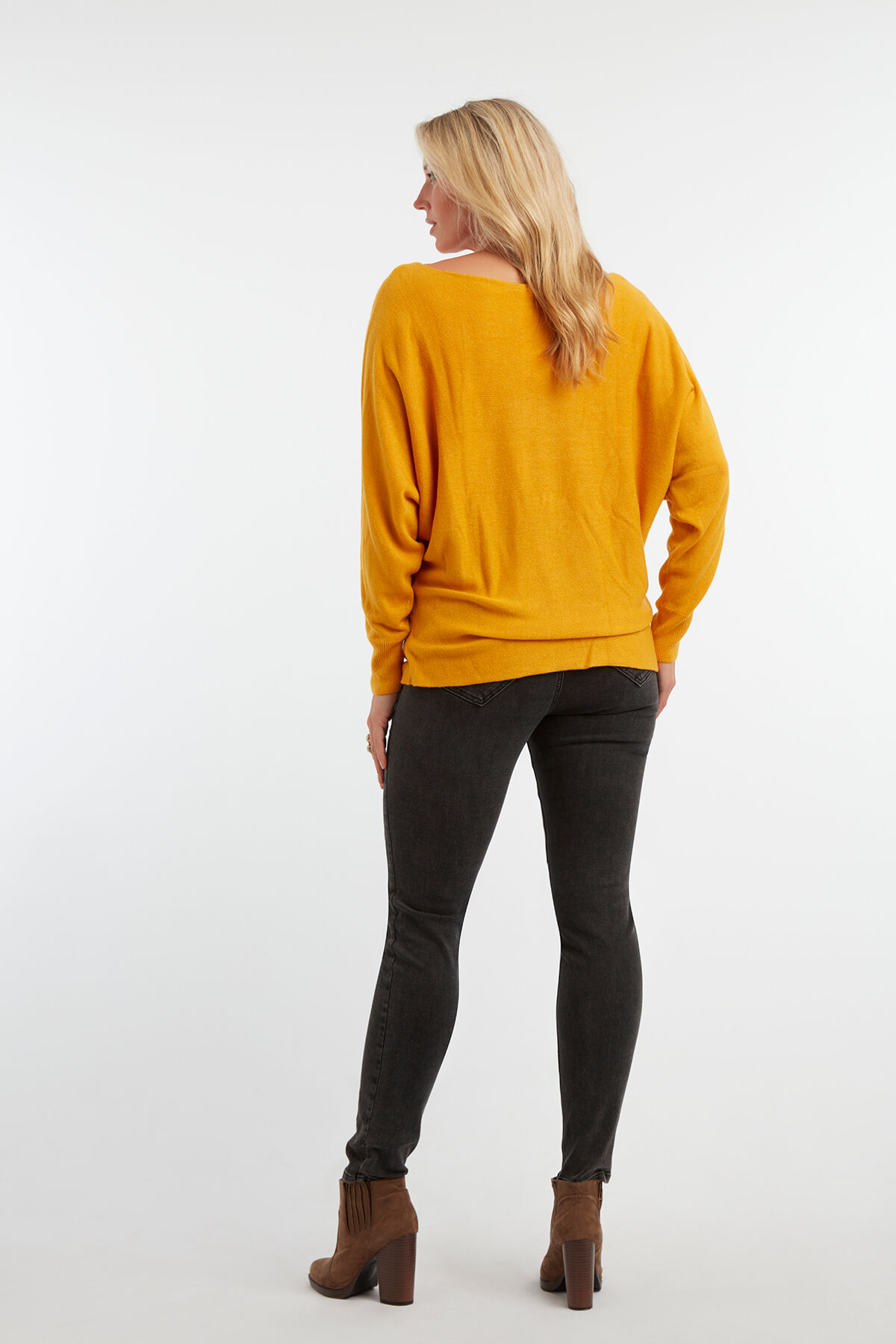 Pullover mit Fledermaus&auml;rmeln image number 4