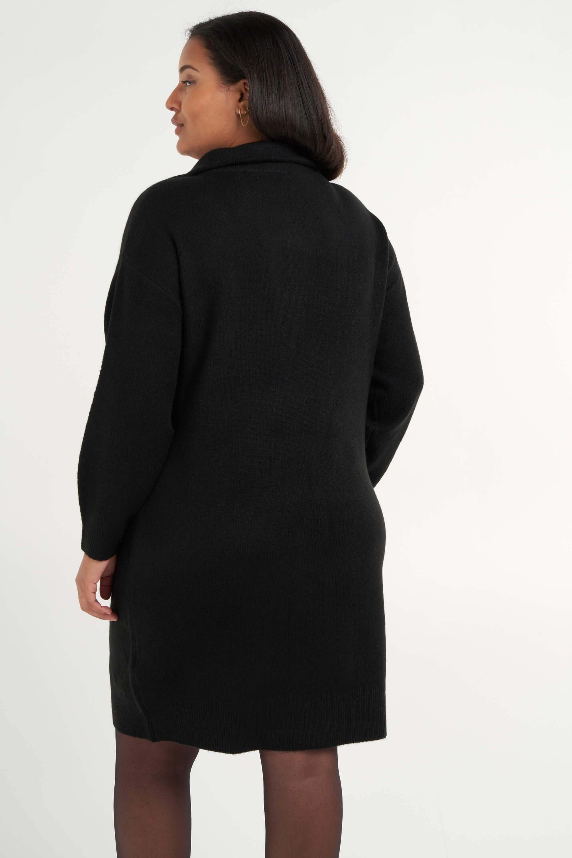 Langer Pullover mit Rei&szlig;verschluss  image number 3