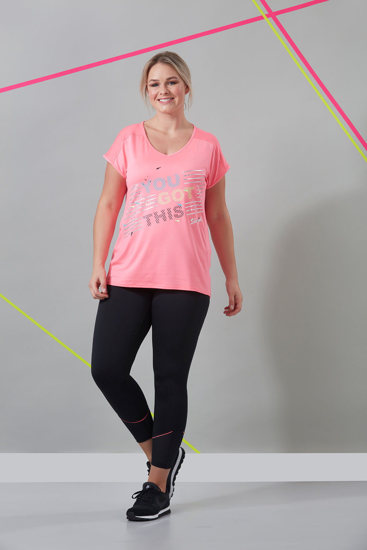 Sport-Top mit Mesh-Anteil image number 3