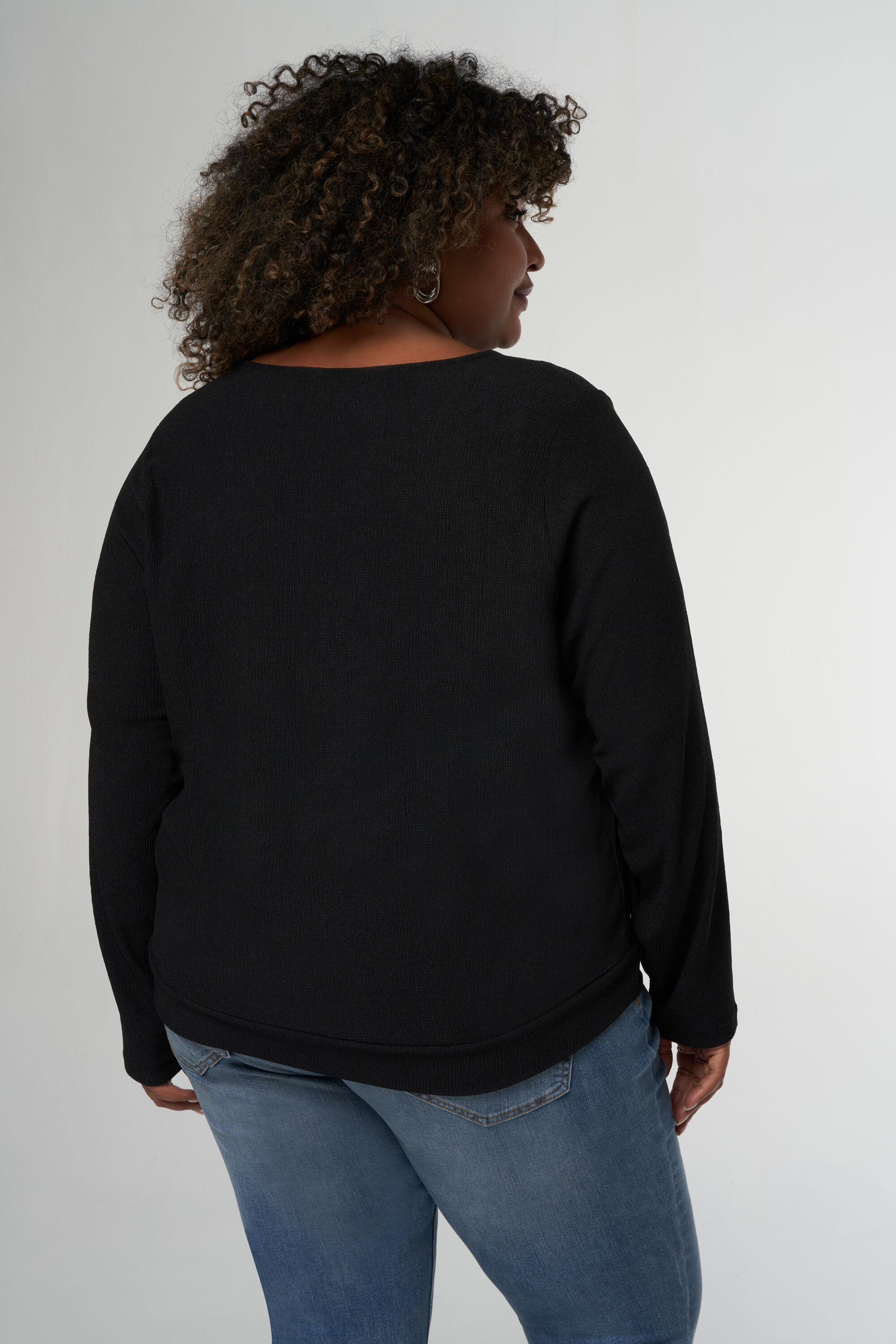 Top mit Struktur im Stoff image number 3