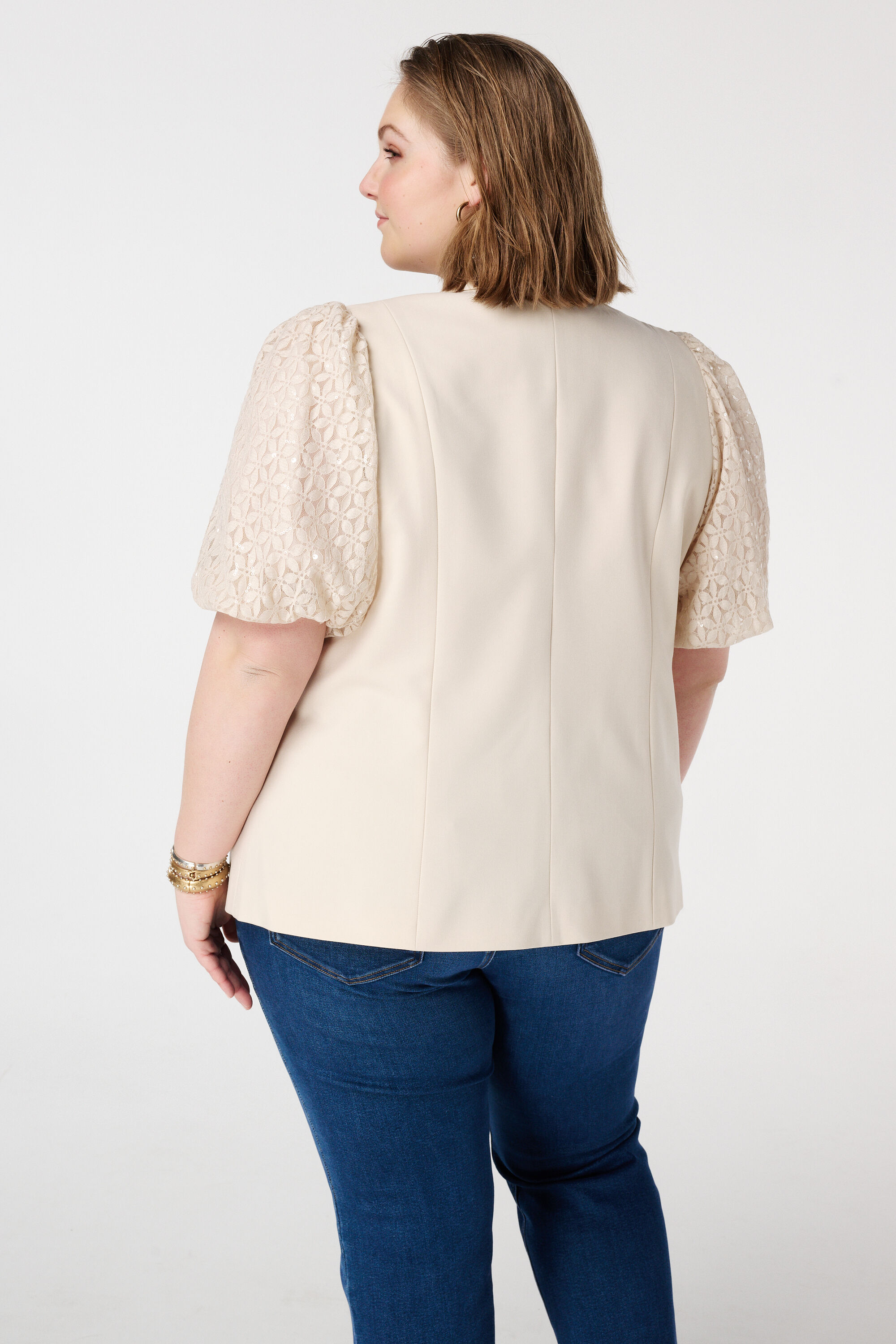 Blazer mit Puff&auml;rmeln image number 3