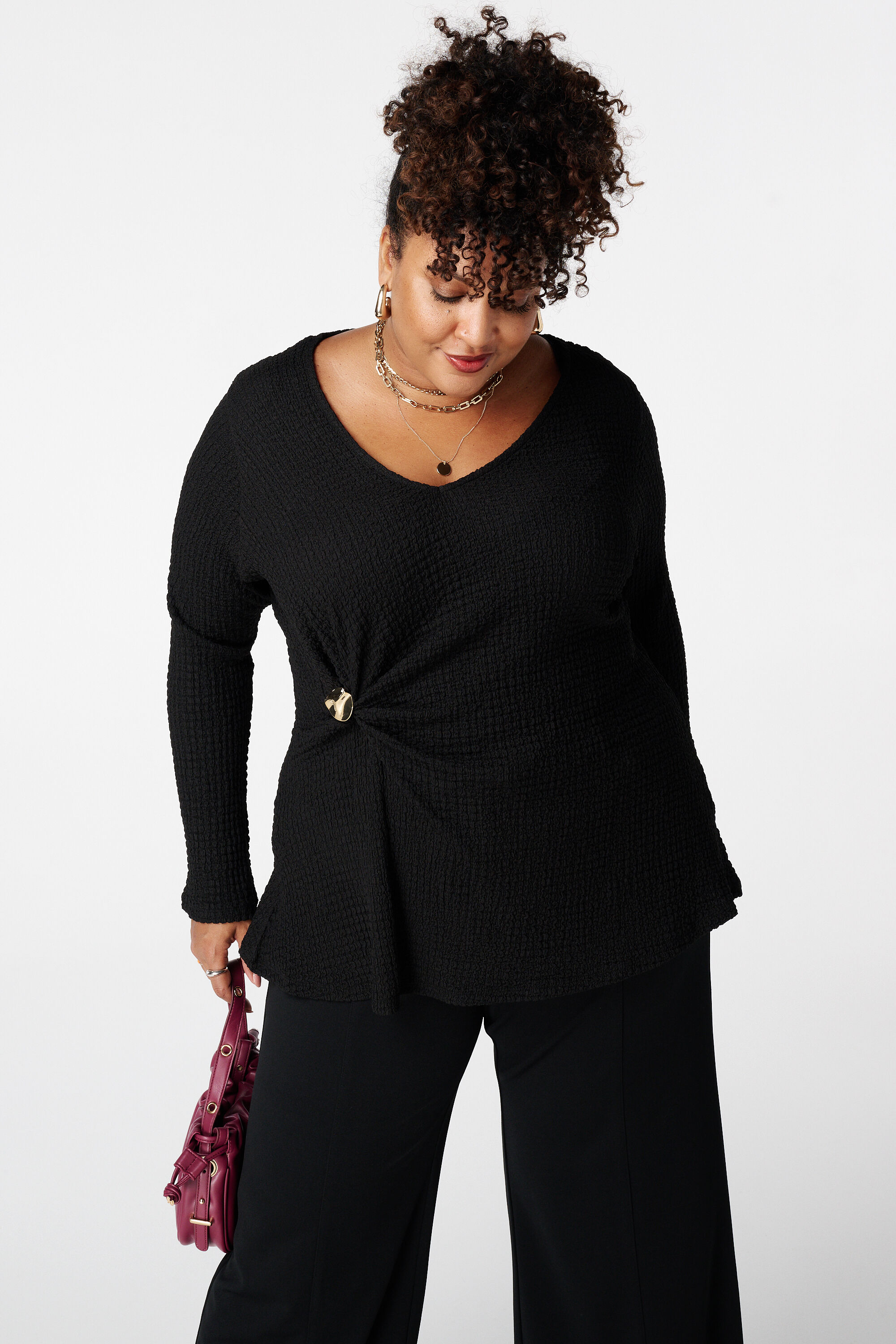 Top mit Knotendetail