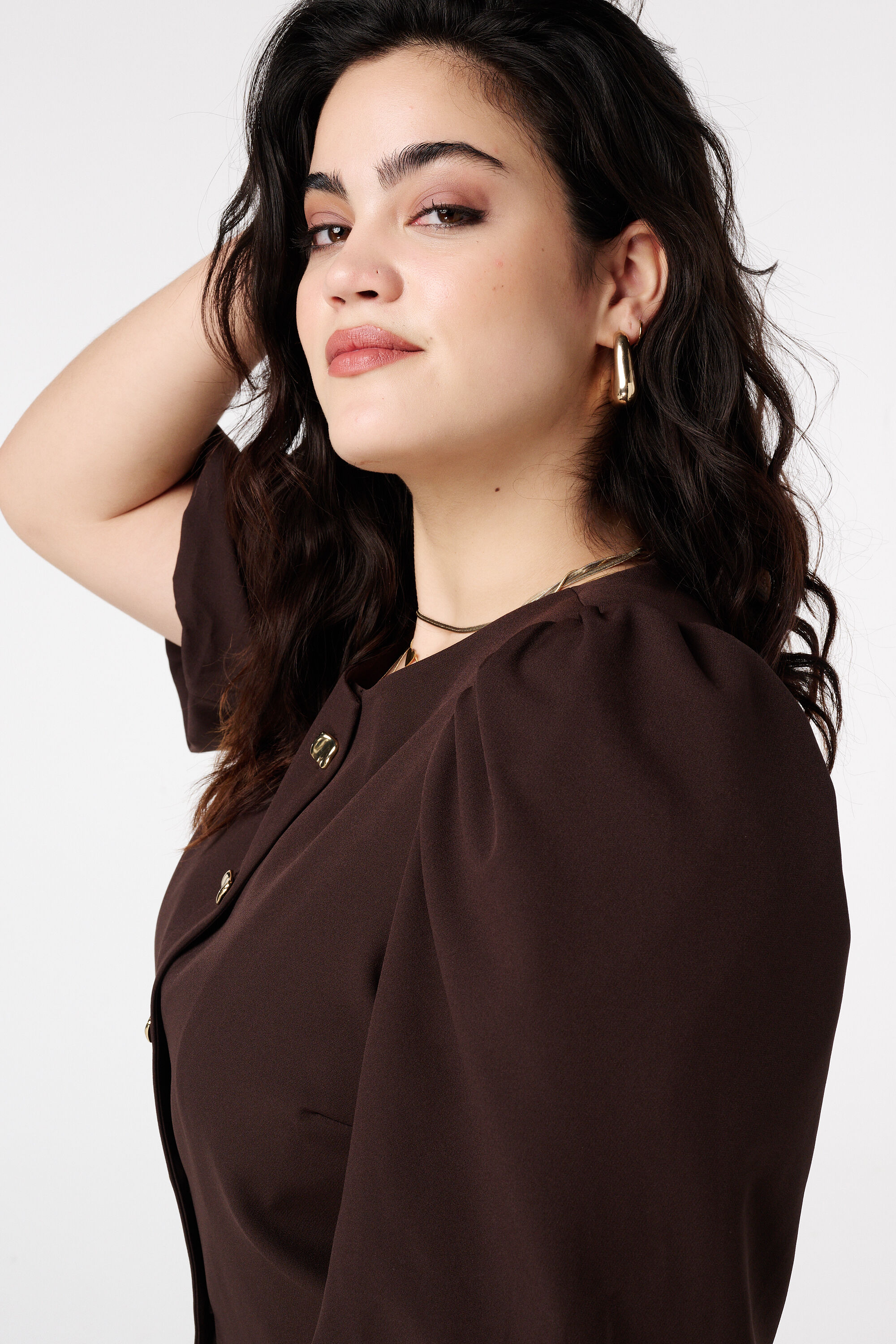 Top mit kurzen Puff&auml;rmeln image number 4