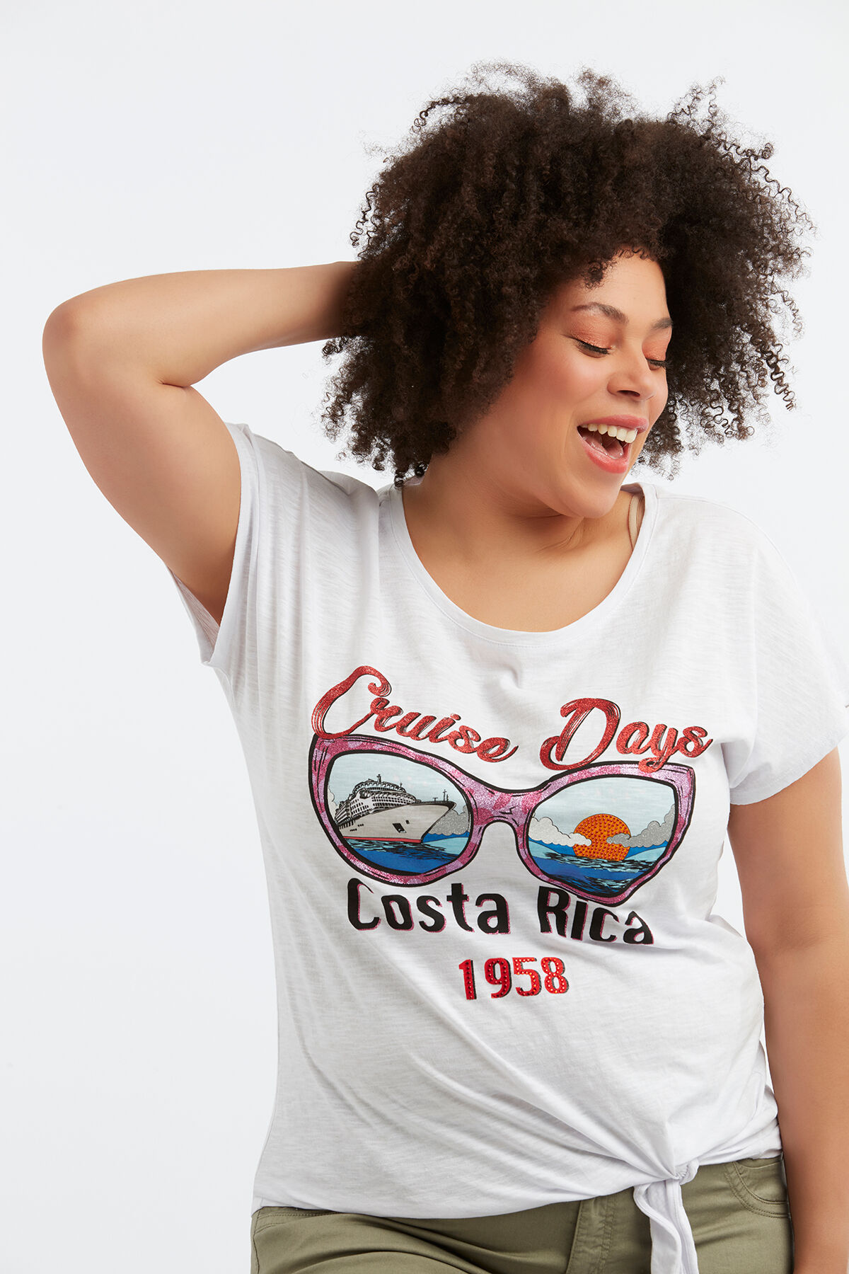 T-Shirt mit Print image number 3