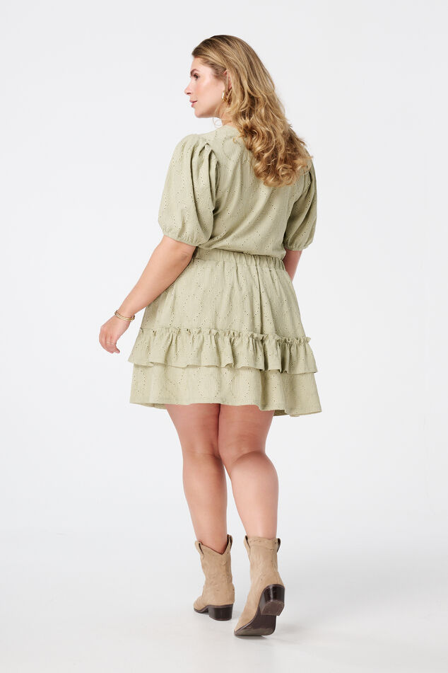 Rock im Broderie-Look image number 1