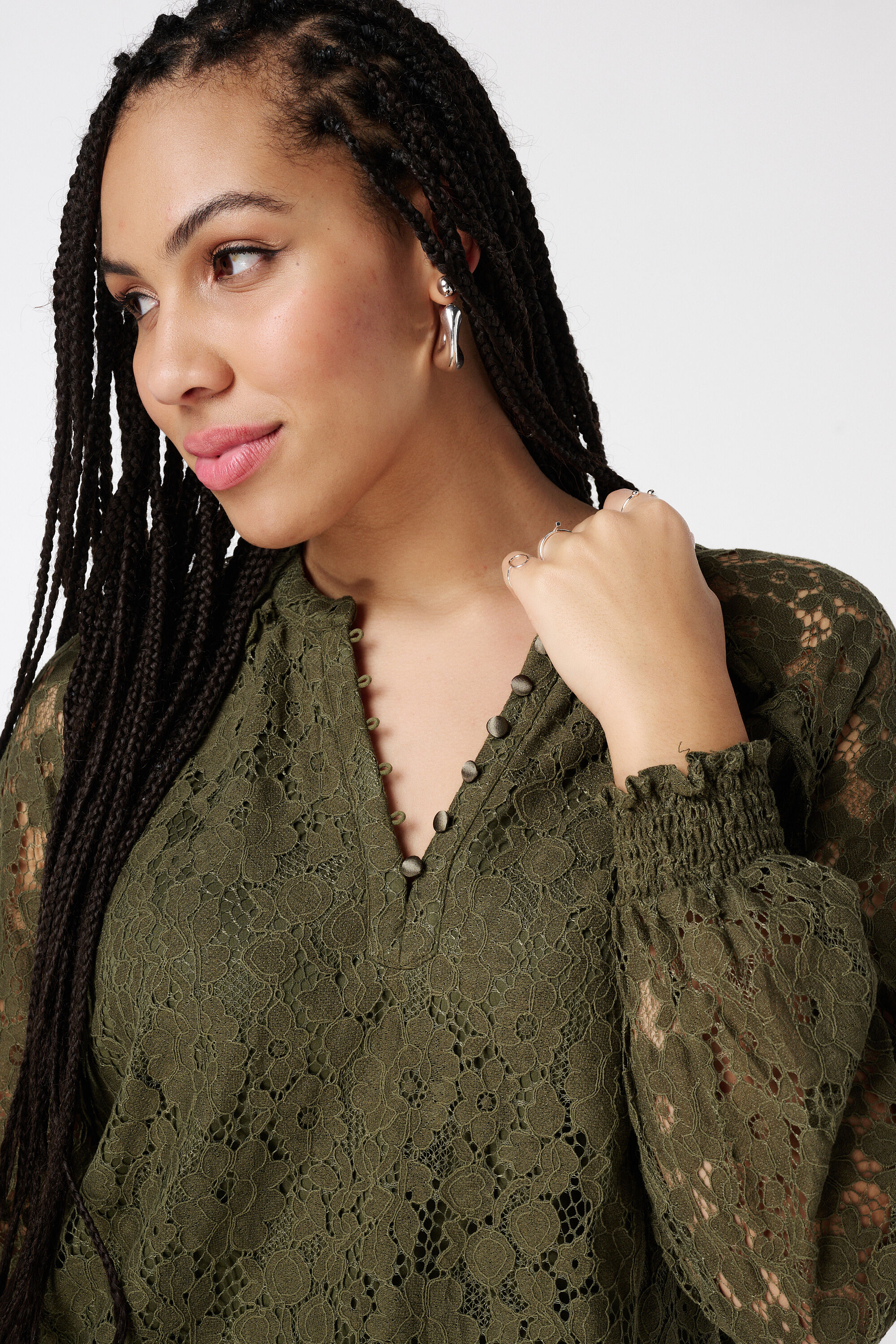 Spitzentop mit langen &Auml;rmeln  image number 4