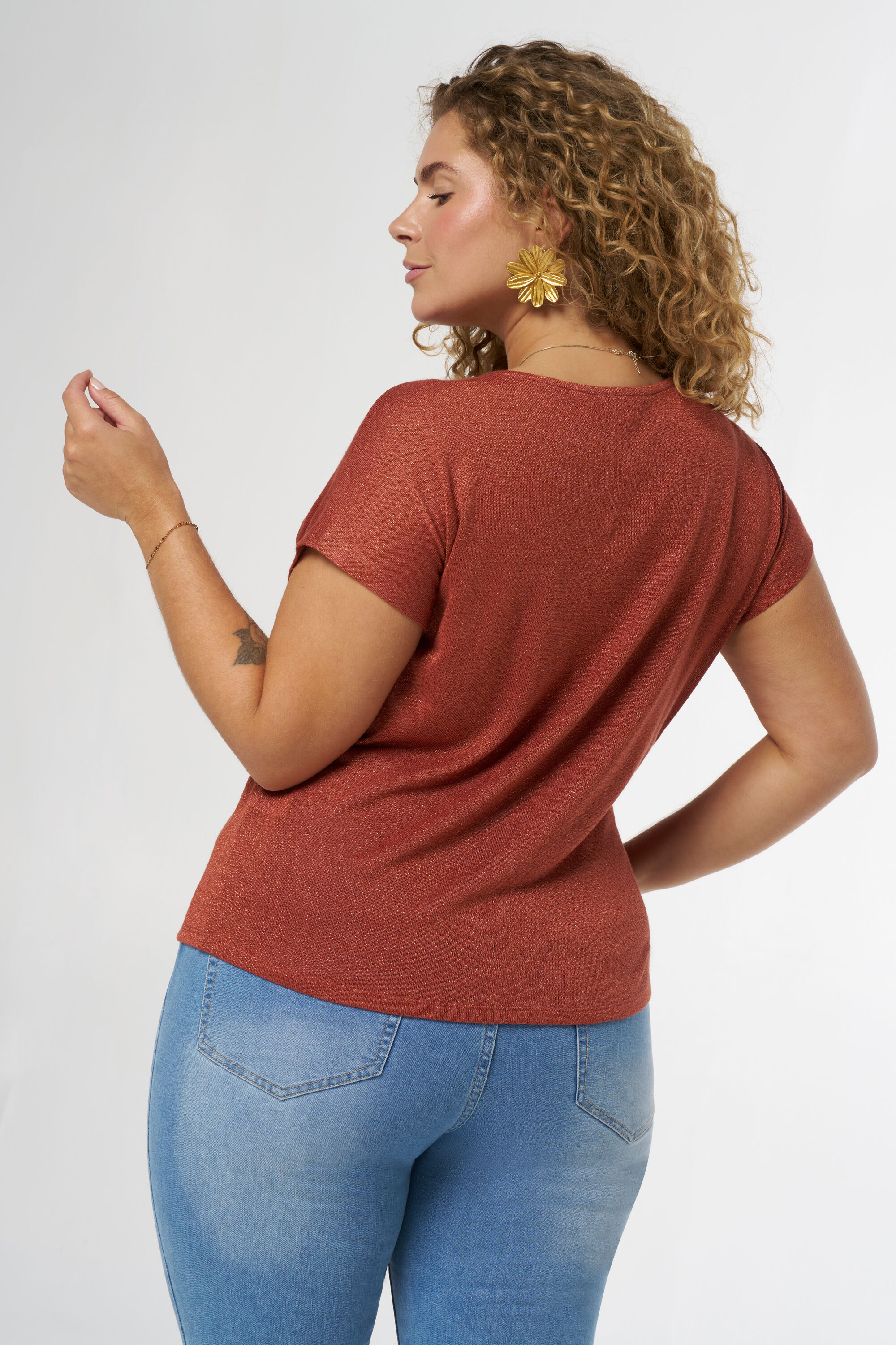 Top mit Knopfdetail image number 3