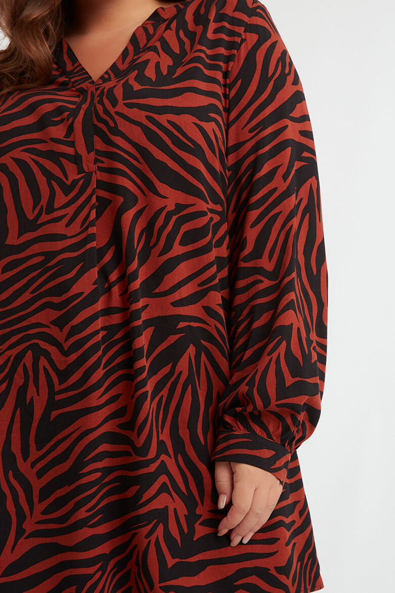 Bluse mit Print image number 5