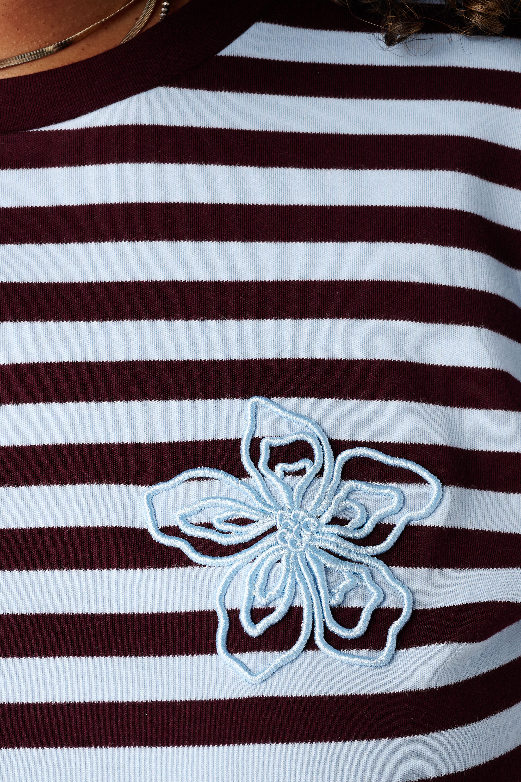Gestreiftes Langarmshirt image number 6