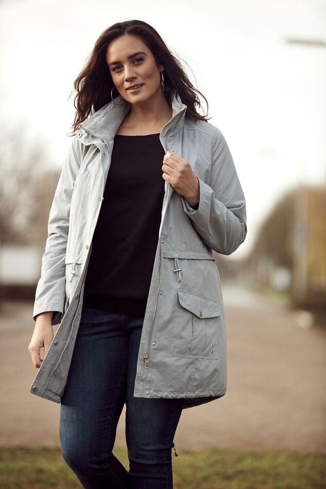 Damen Parka mit Glanz-Effekten MS Mode