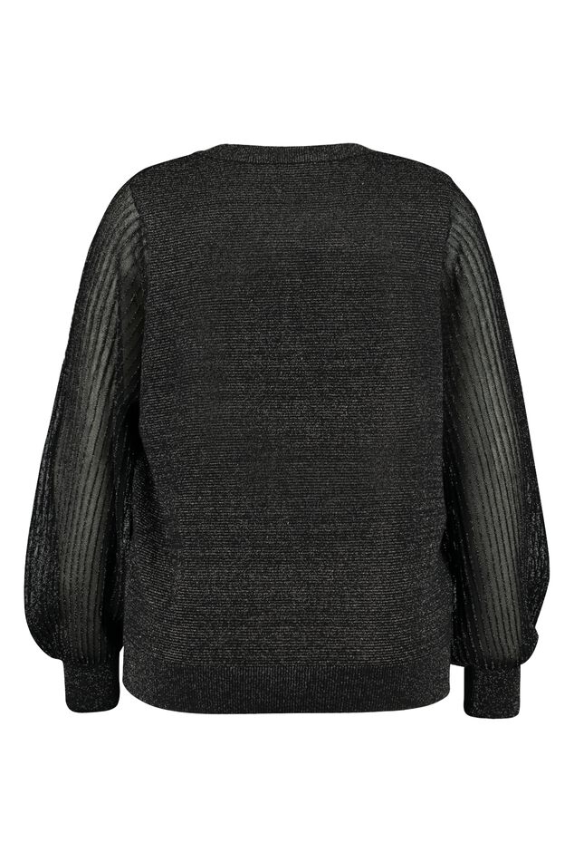 Pullover mit Glitzerdetail image number 2