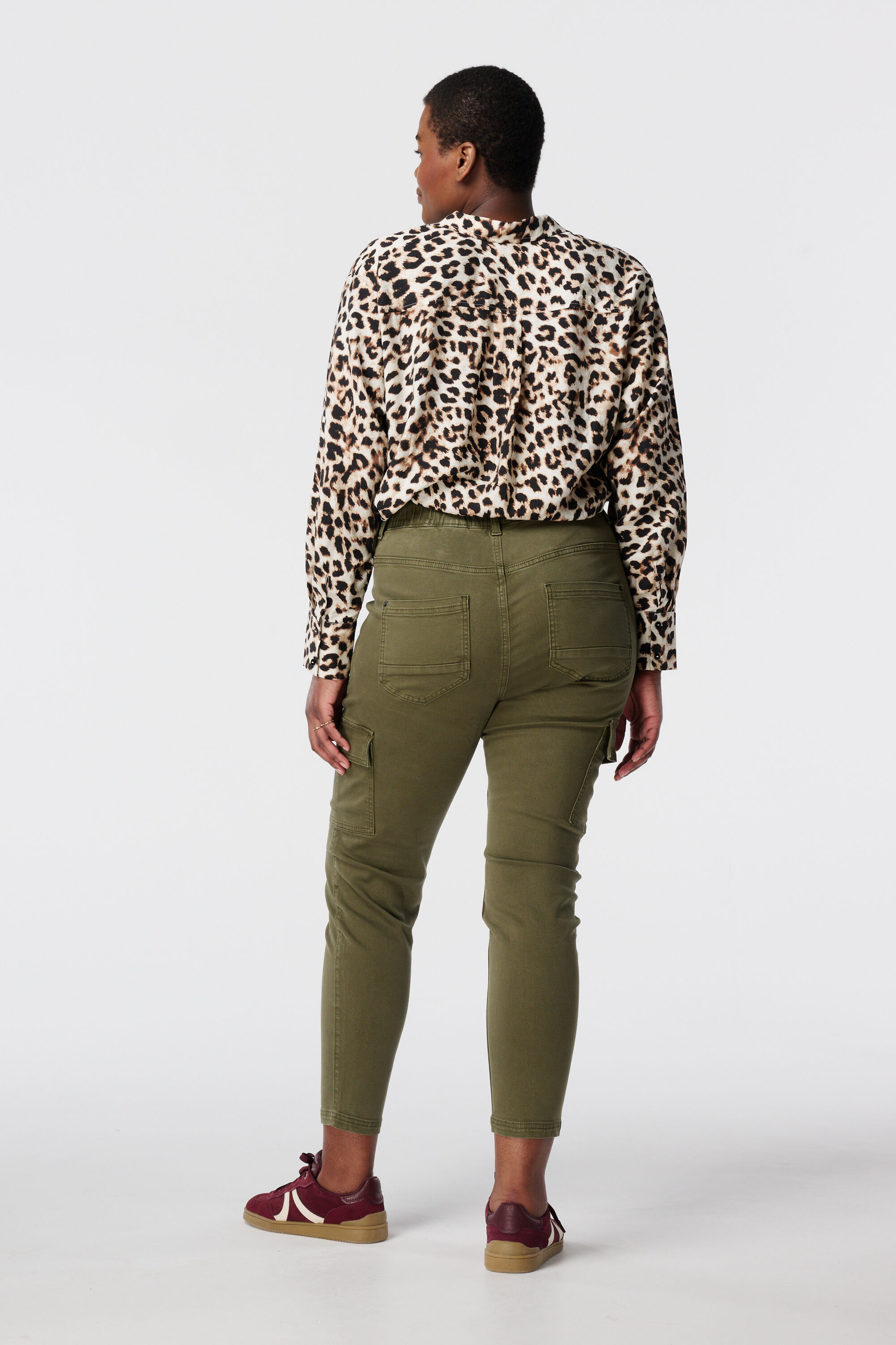 Skinny-Leg-Treggings im Cargo-Look image number 3
