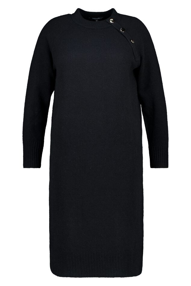 Midi-Strickkleid mit Knopfverzierungen  image number 1