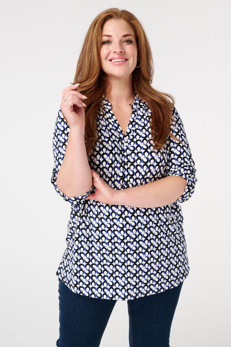 Jersey-Oberteil mit Print Jersey-Oberteil mit Print