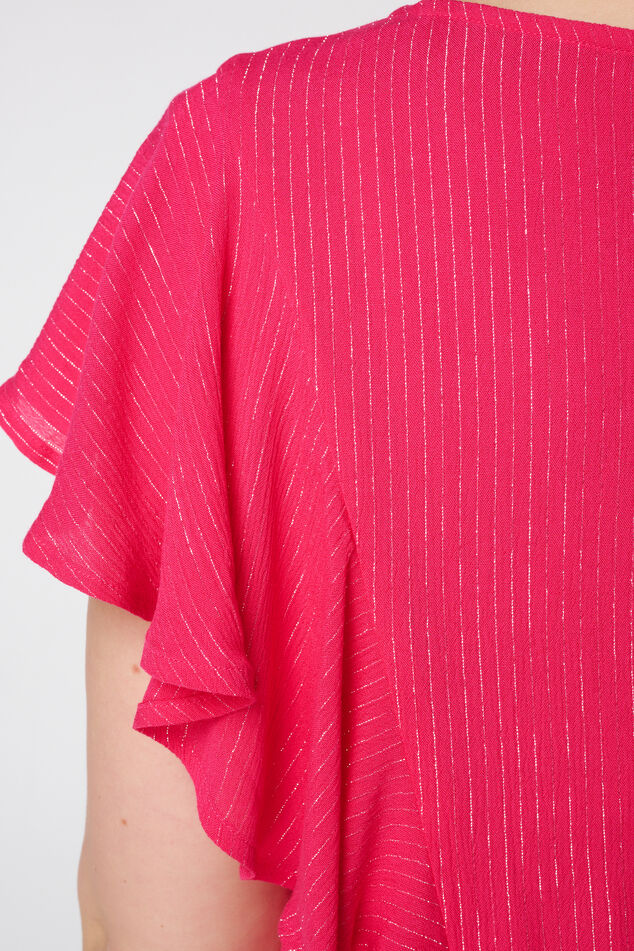 Locker sitzendes Kleid mit Bund  image number 4