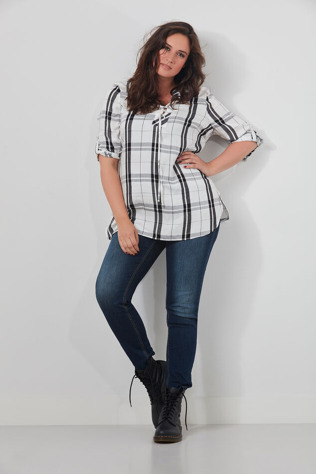 Karierte Bluse image number 3