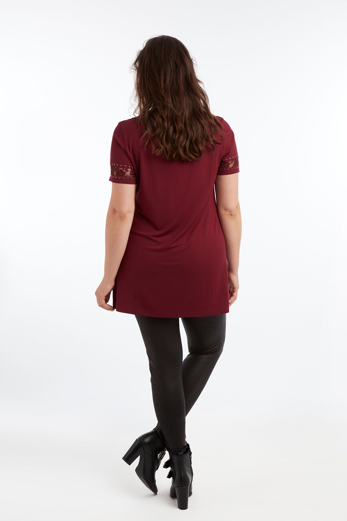 Tunika mit Spitzen-Verzierung image number 5