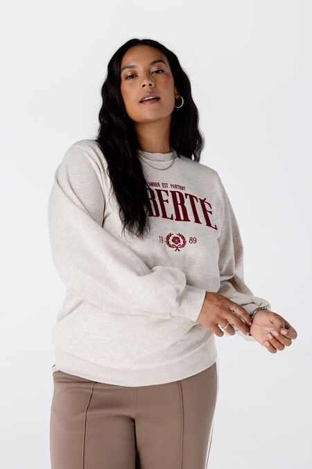 Pullover mit Print Pullover mit Print