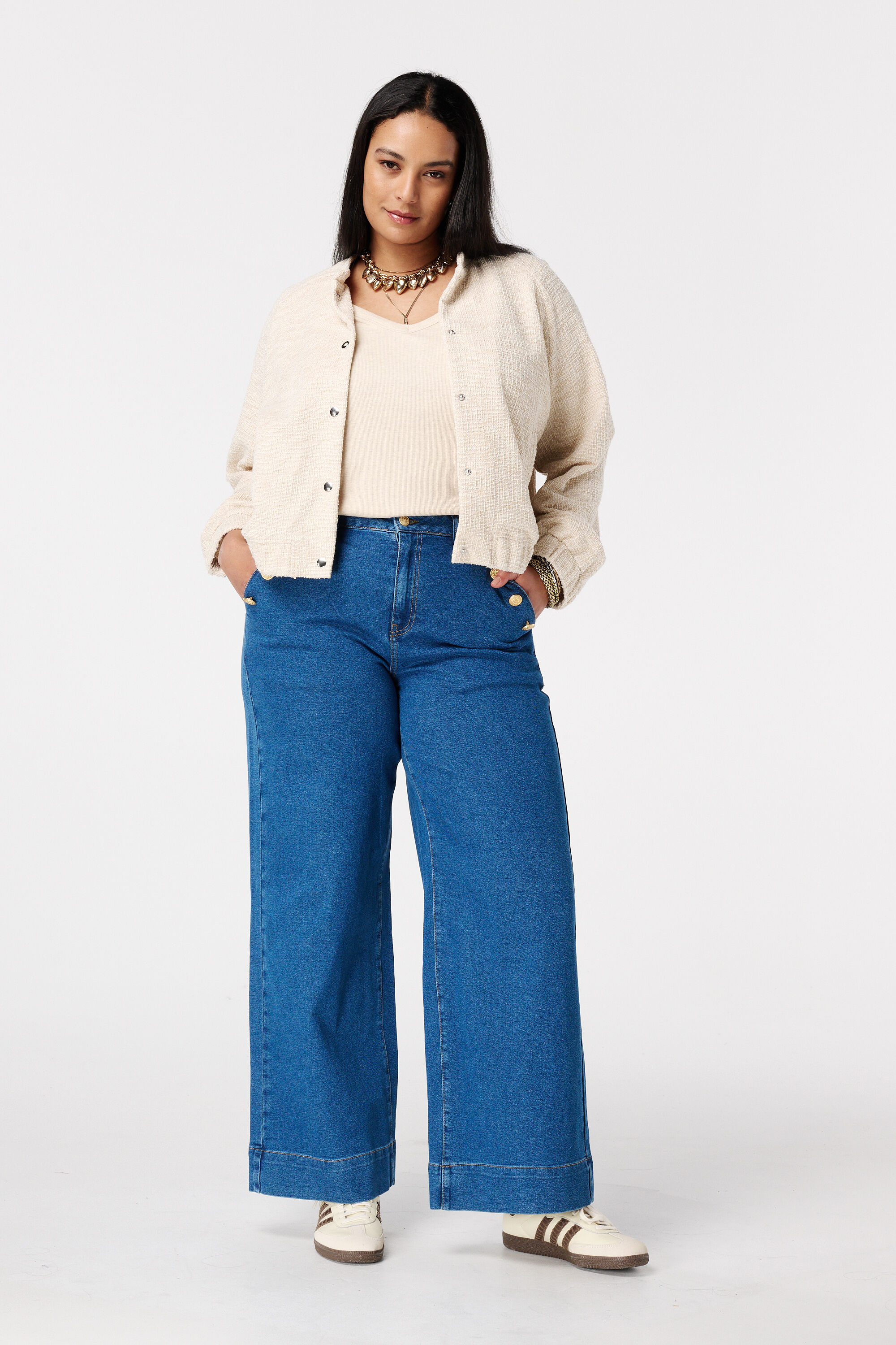 Bomberjacke mit Lurex image number 5