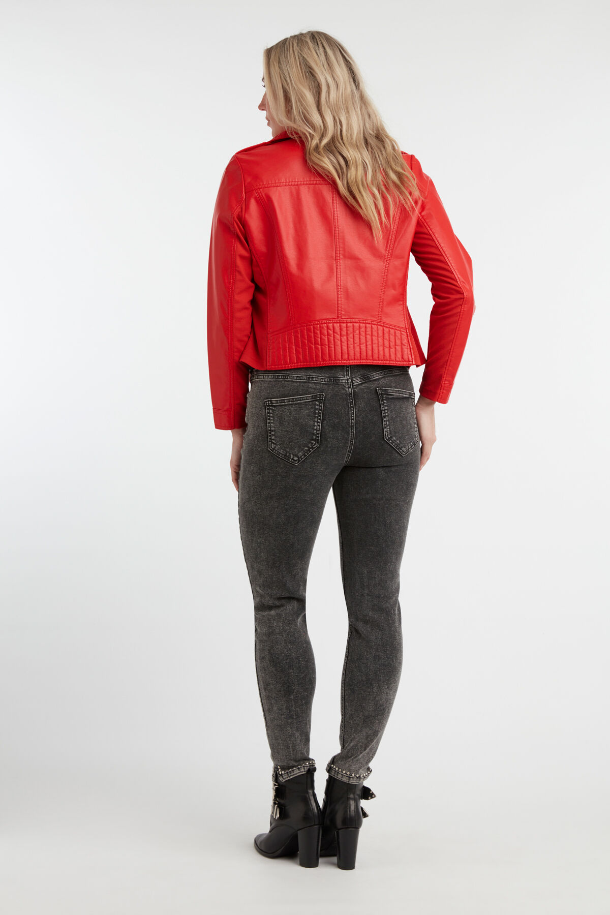 Biker-Jacke aus Kunstleder image number 5