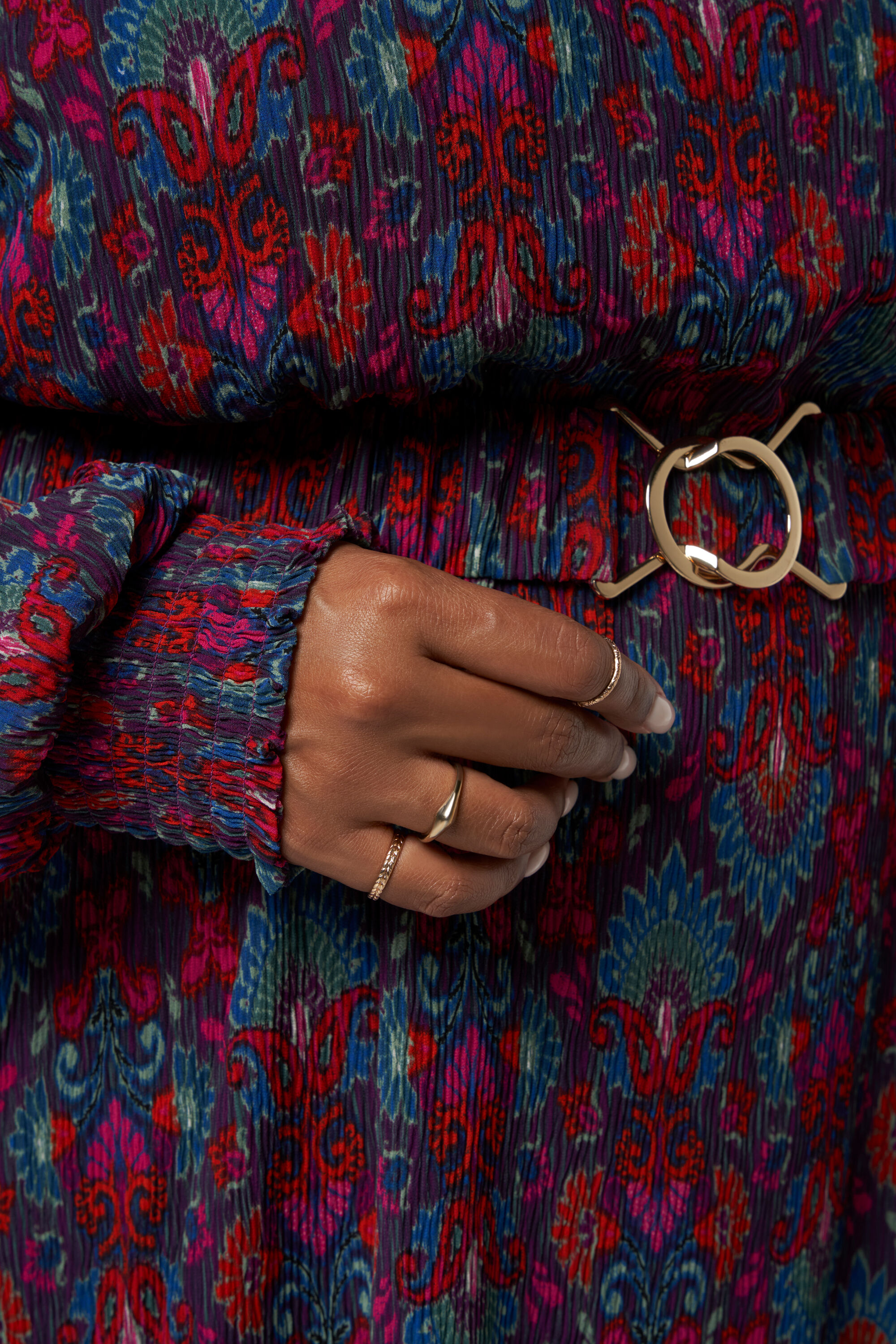 Kleid mit Paisley-Print image number 4