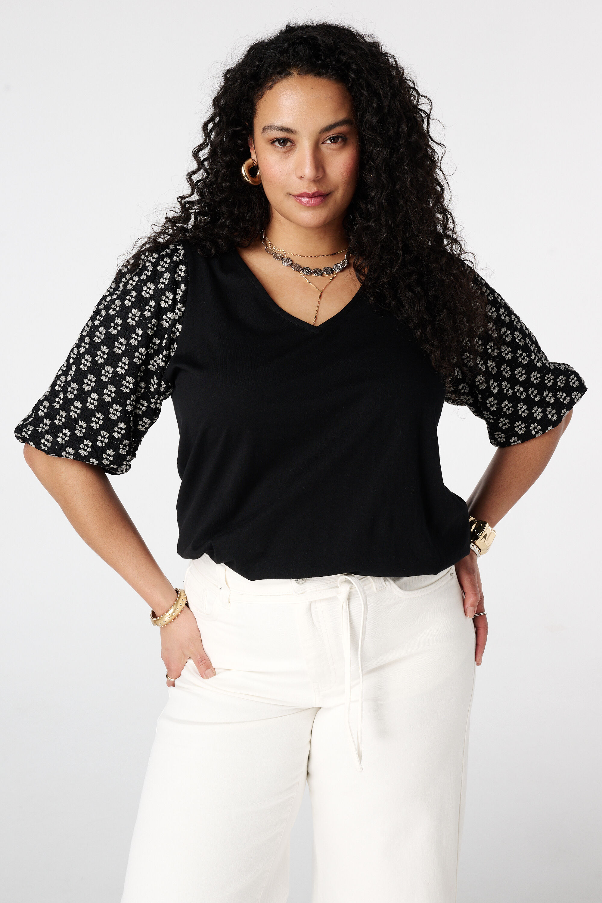 Top mit Puff&auml;rmeln