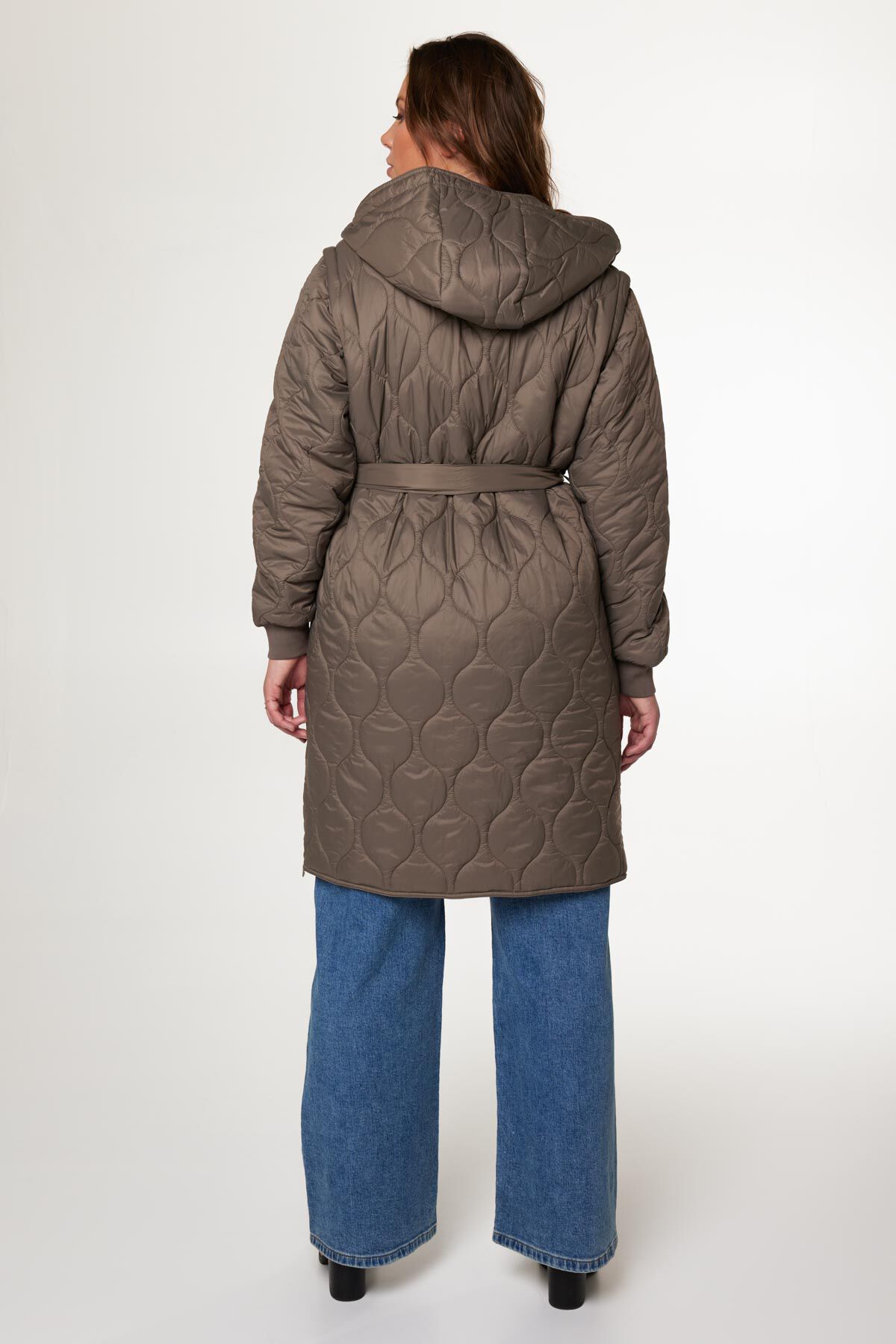 Gesteppte Jacke mit abnehmbaren &Auml;rmeln image number 3