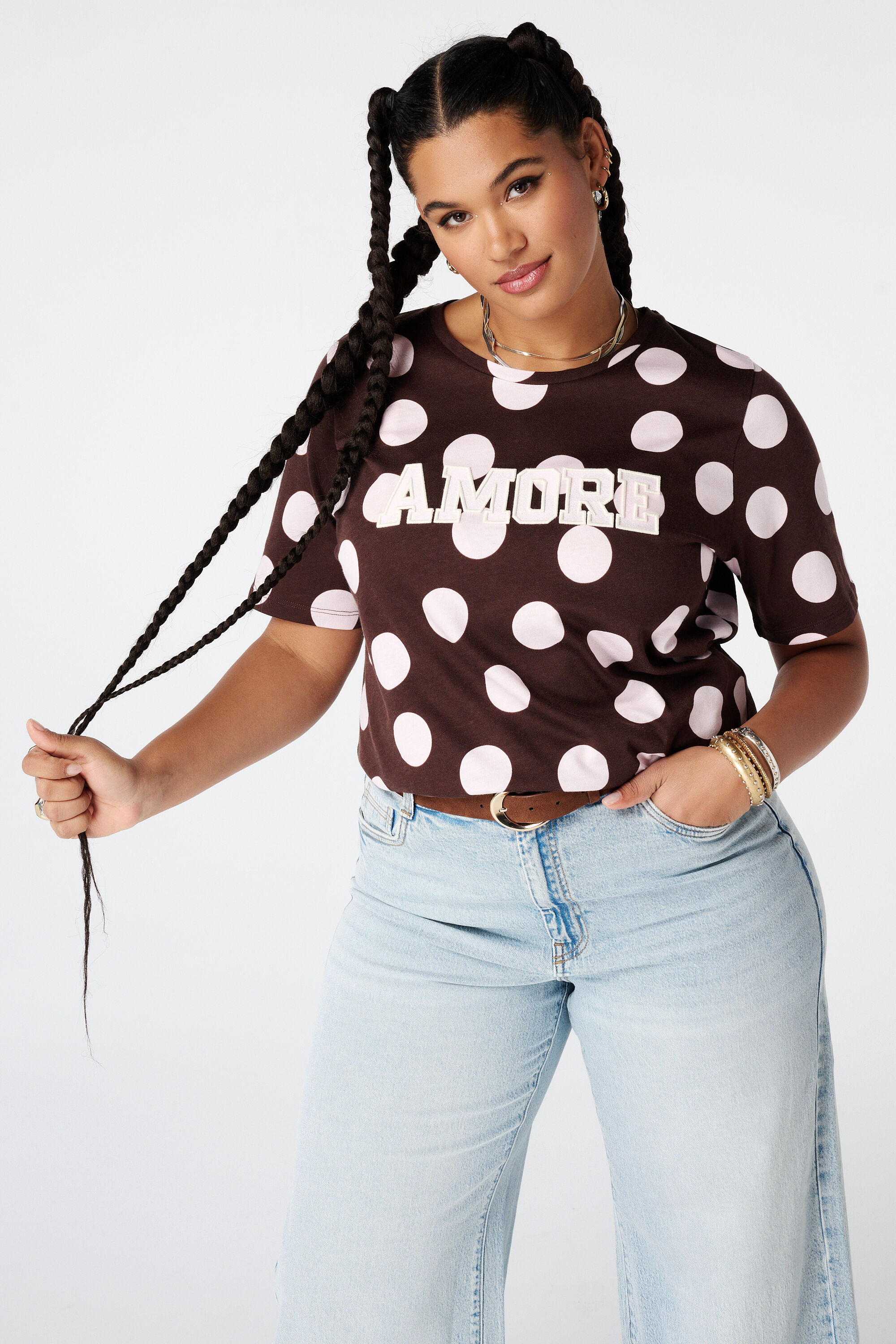 T Shirt mit Print image number 0