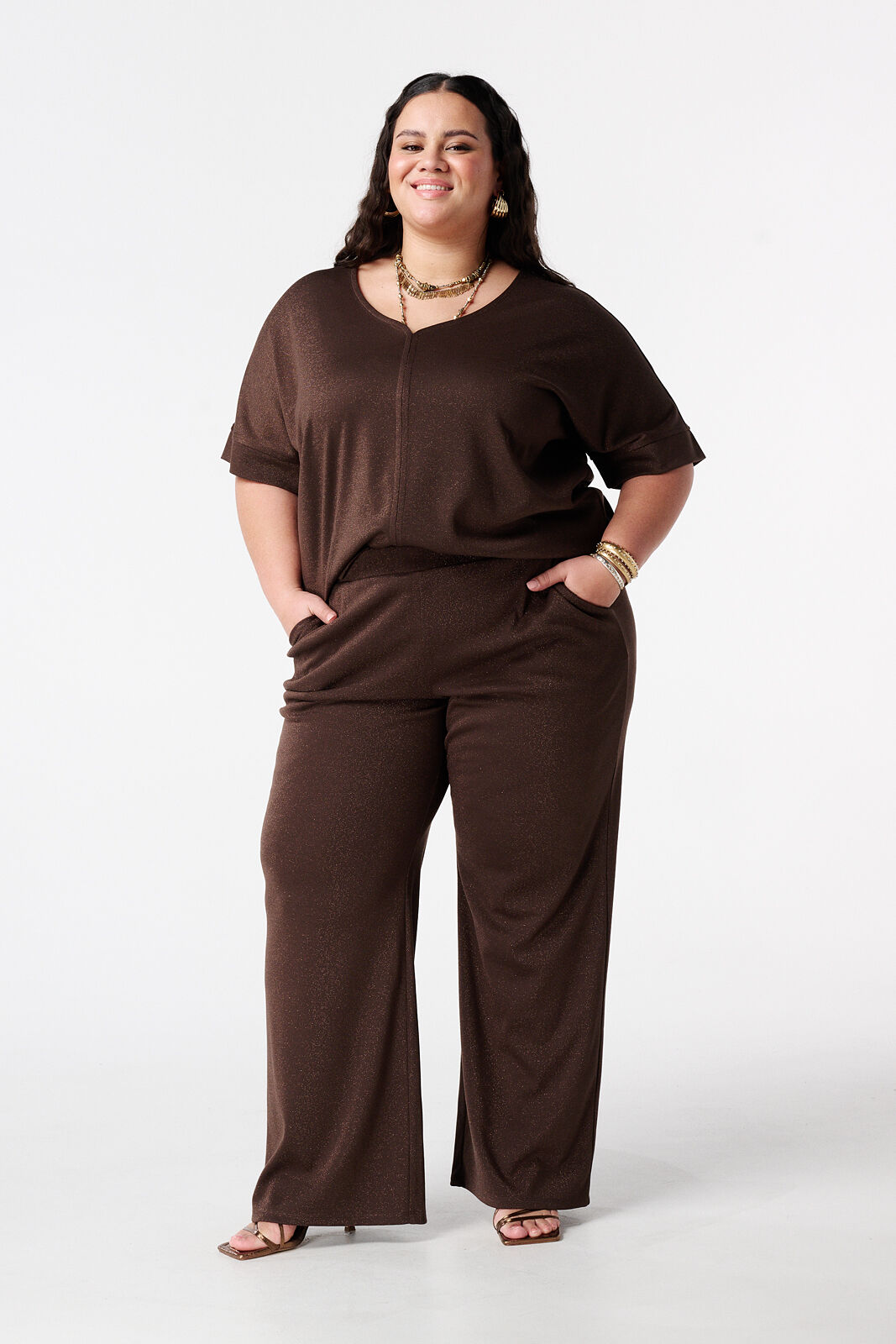 T-Shirt mit Lurex image number 5